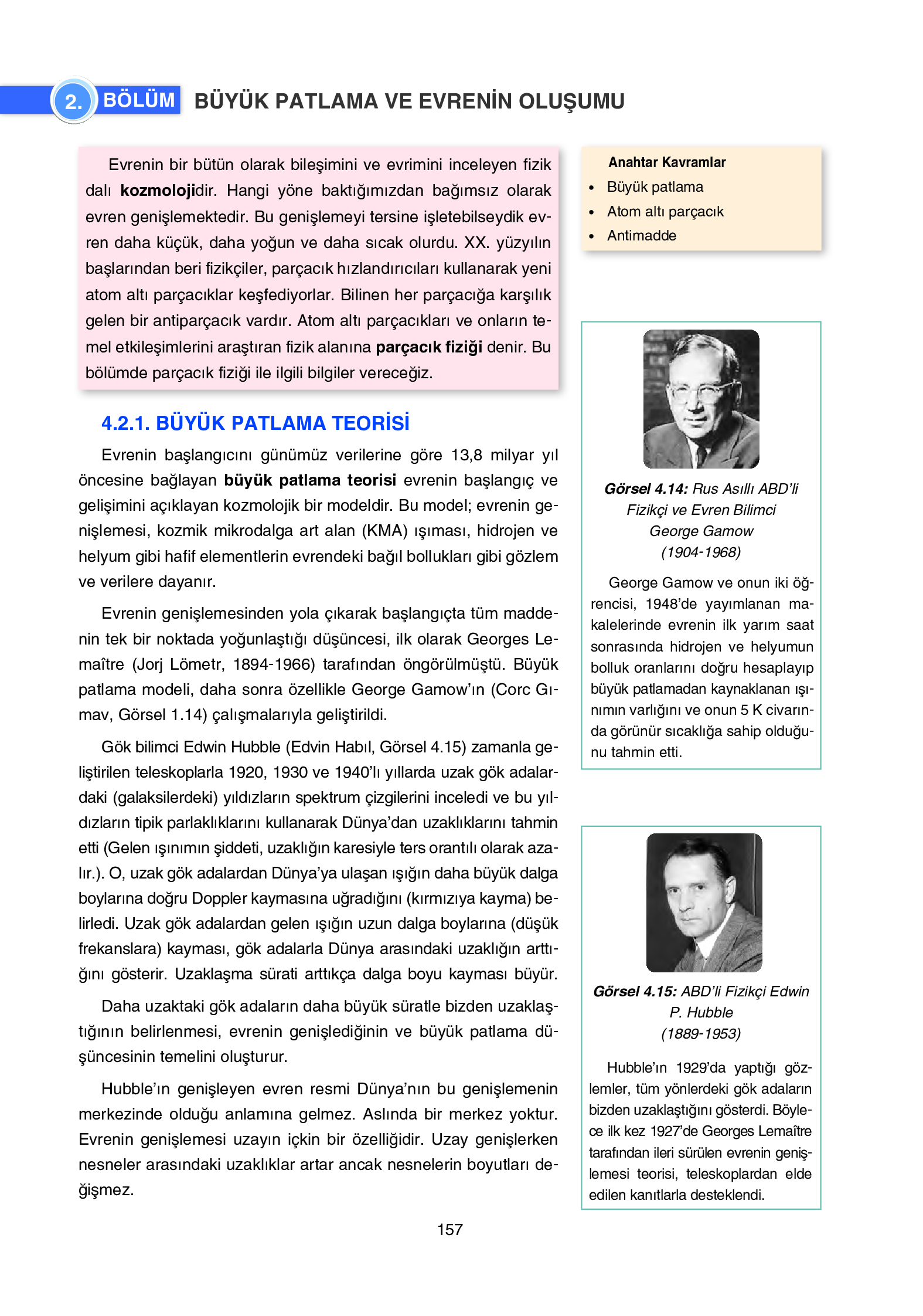 12. Sınıf Yıldırım Yayınları Fizik Ders Kitabı Sayfa 157 Cevapları