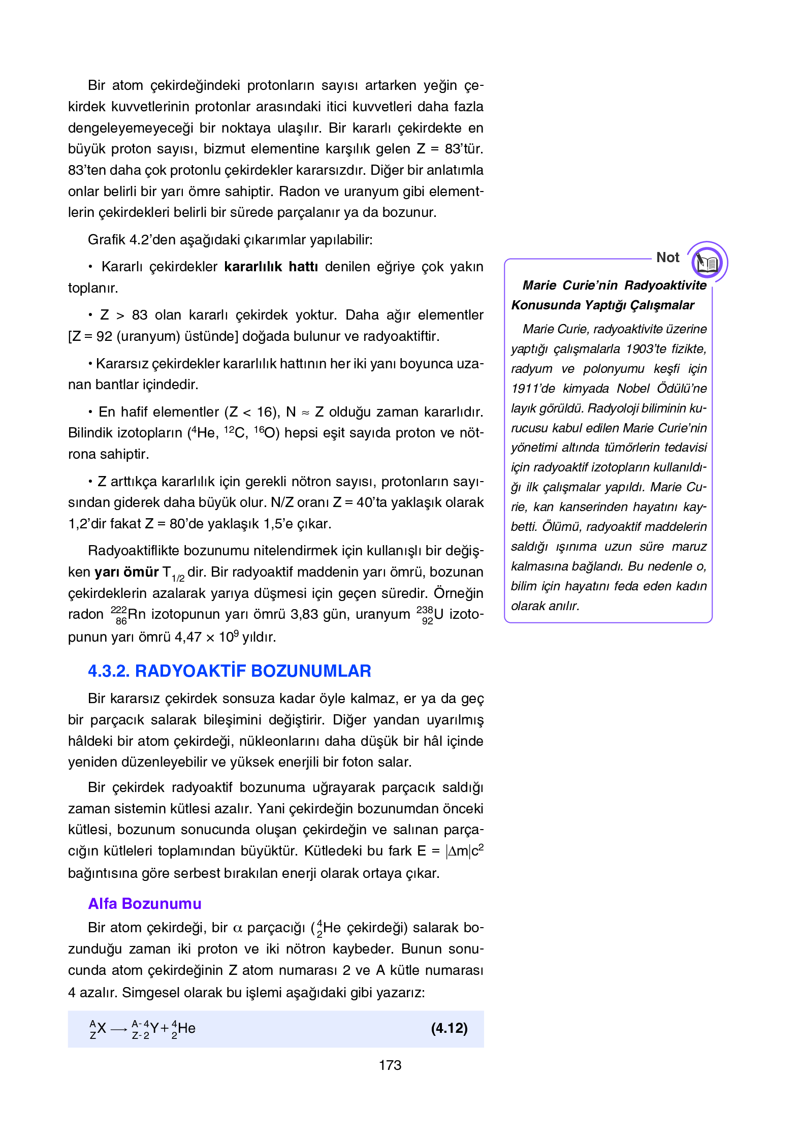 12. Sınıf Yıldırım Yayınları Fizik Ders Kitabı Sayfa 173 Cevapları 12. Sınıf Yıldırım Yayınları Fizik Ders Kitabı Sayfa 173 Cevapları