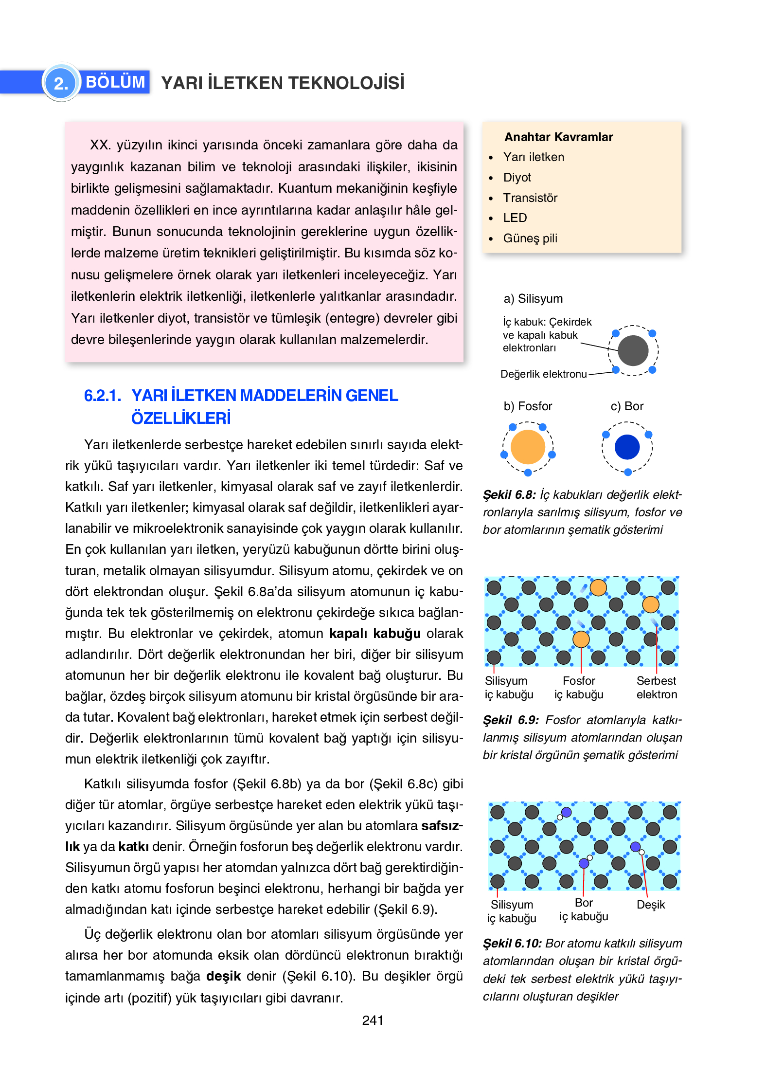 12. Sınıf Yıldırım Yayınları Fizik Ders Kitabı Sayfa 241 Cevapları