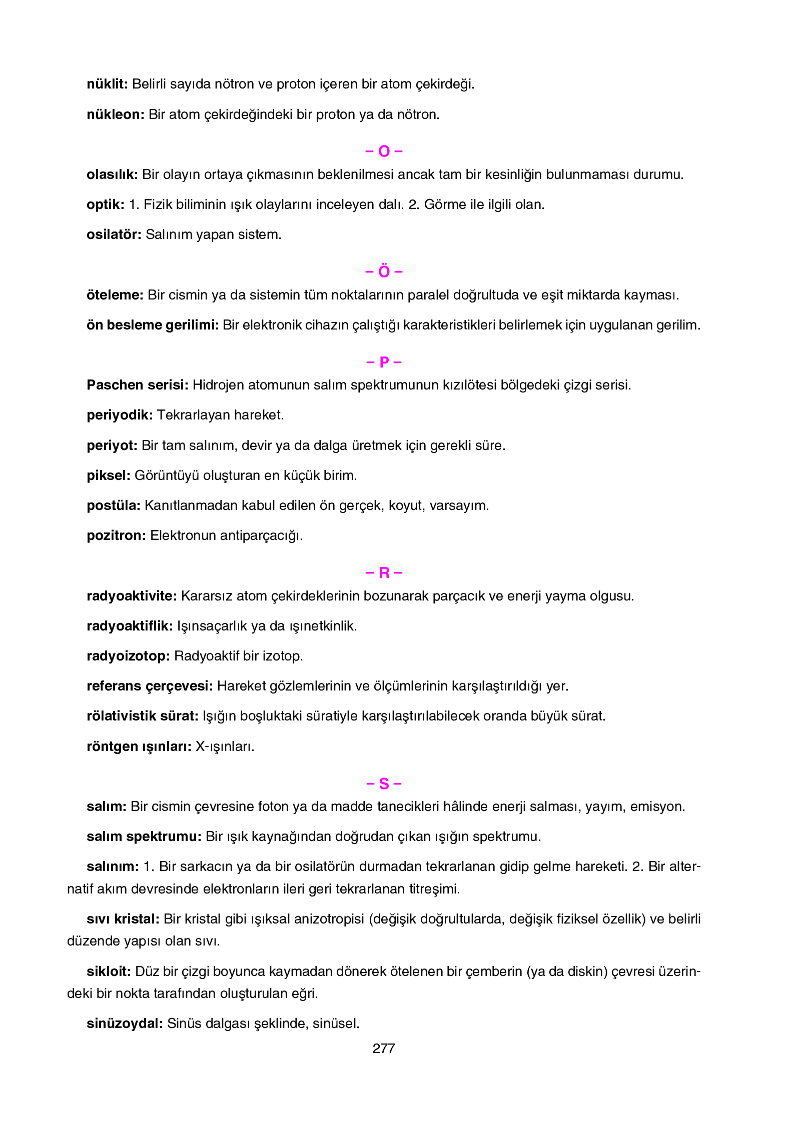 12. Sınıf Yıldırım Yayınları Fizik Ders Kitabı Sayfa 277 Cevapları 12. Sınıf Yıldırım Yayınları Fizik Ders Kitabı Sayfa 277 Cevapları