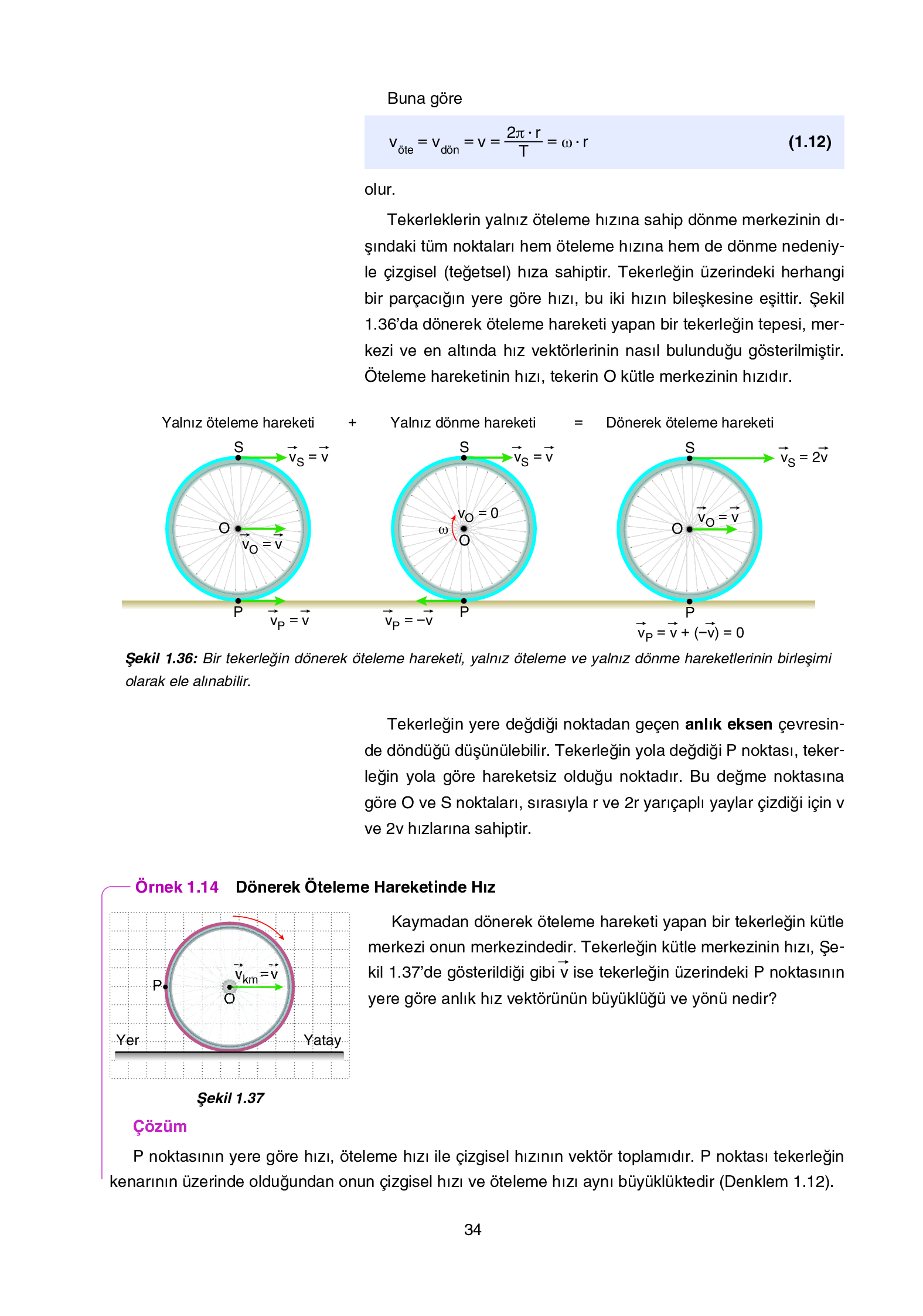 12. Sınıf Yıldırım Yayınları Fizik Ders Kitabı Sayfa 34 Cevapları 12. Sınıf Yıldırım Yayınları Fizik Ders Kitabı Sayfa 34 Cevapları