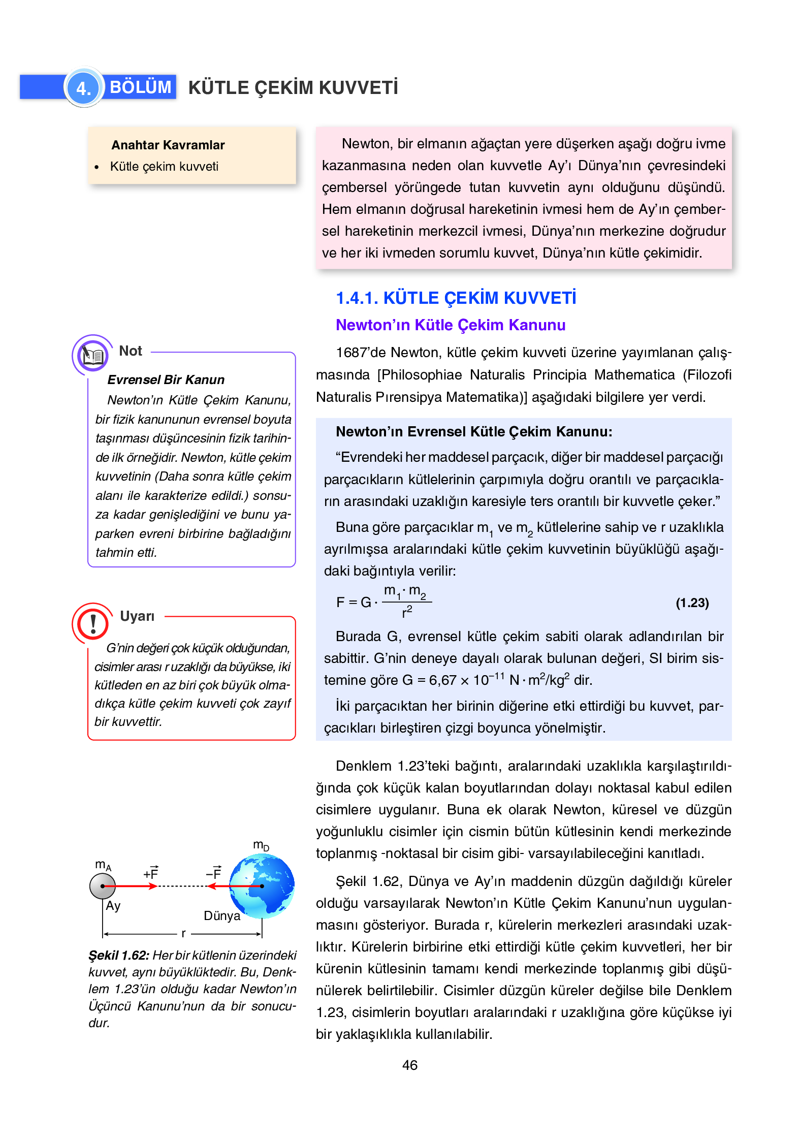 12. Sınıf Yıldırım Yayınları Fizik Ders Kitabı Sayfa 46 Cevapları