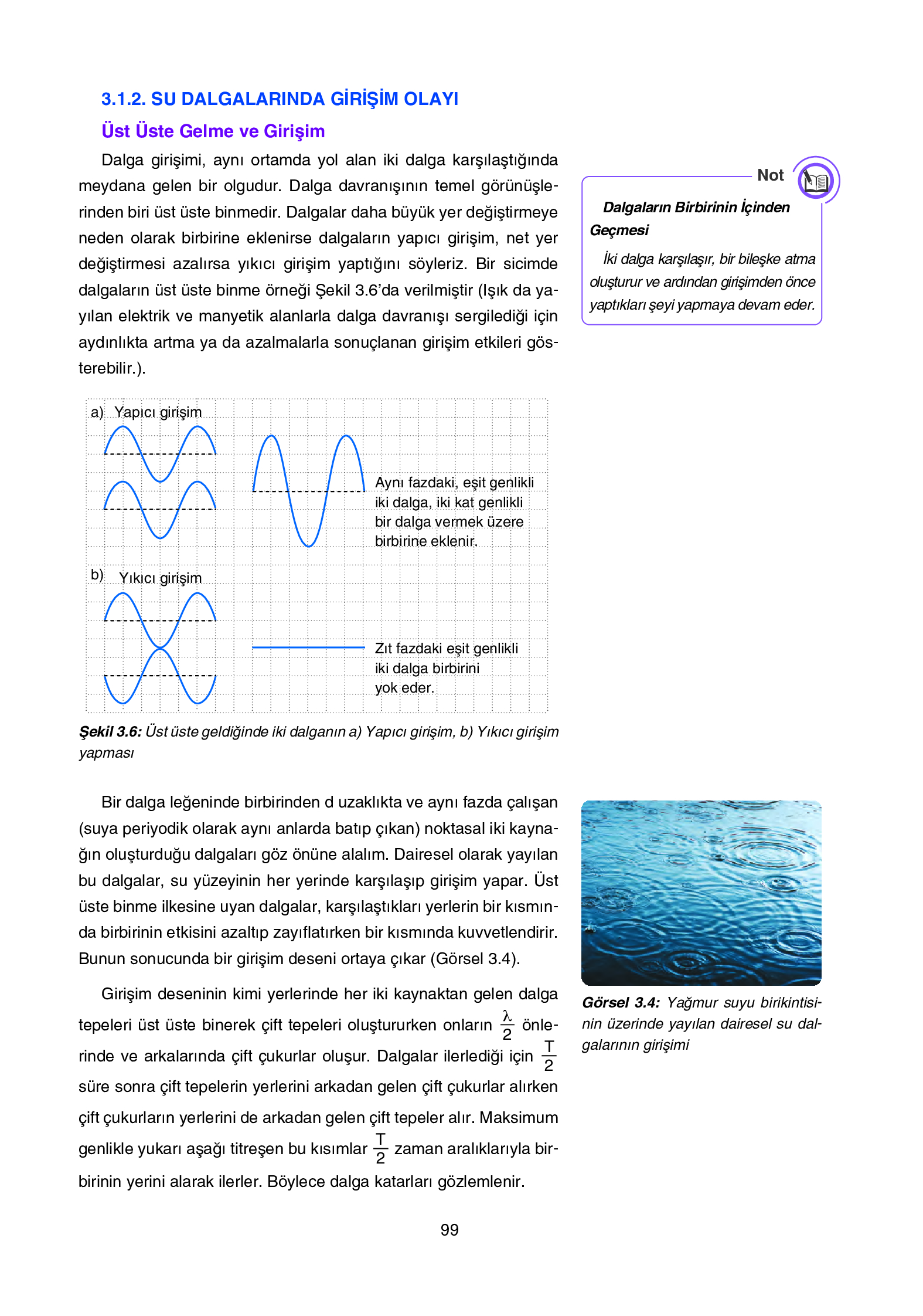 12. Sınıf Yıldırım Yayınları Fizik Ders Kitabı Sayfa 99 Cevapları