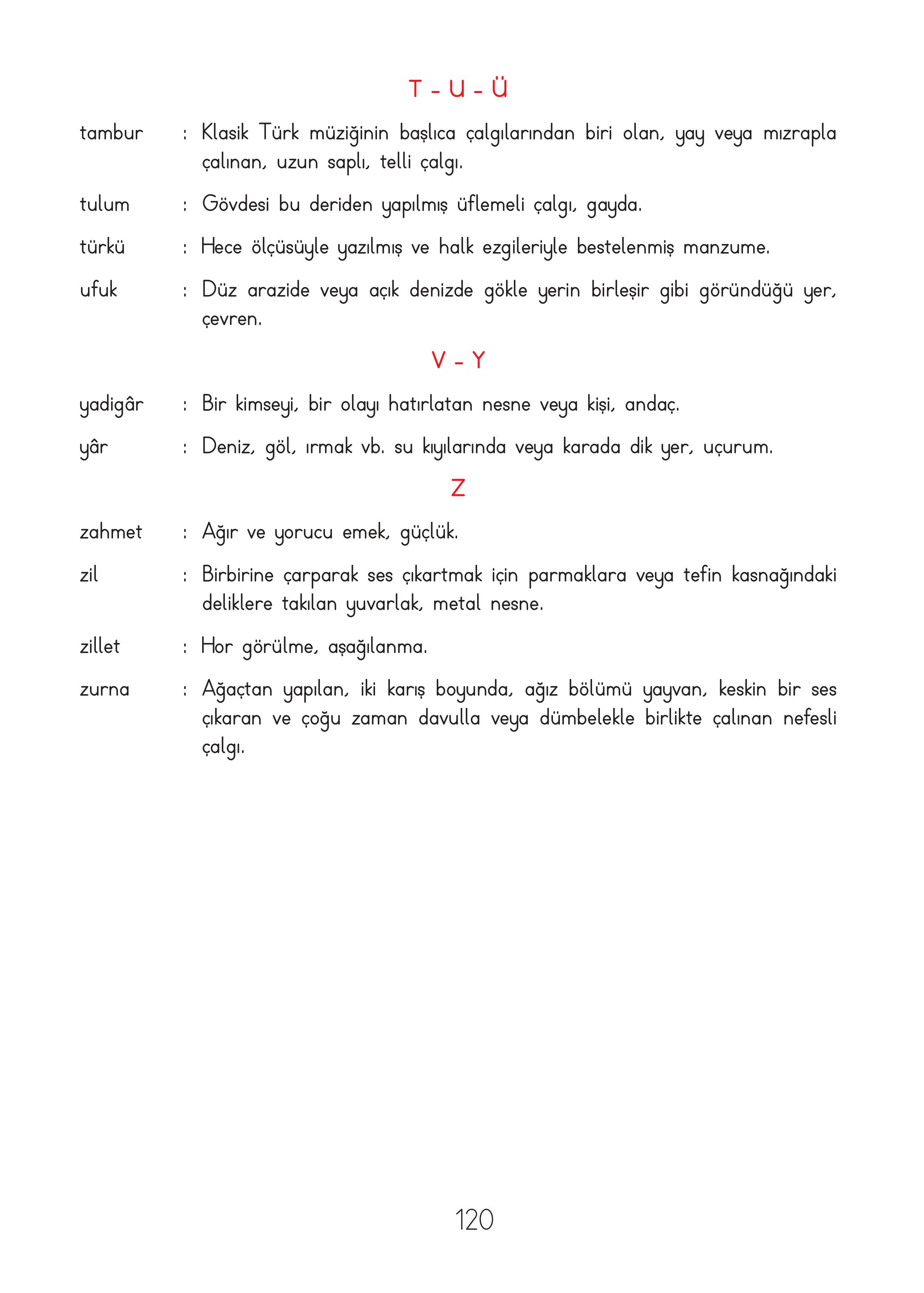 2. Sınıf Hecce Yayıncılık Müzik Ders Kitabı Sayfa 120 Cevapları