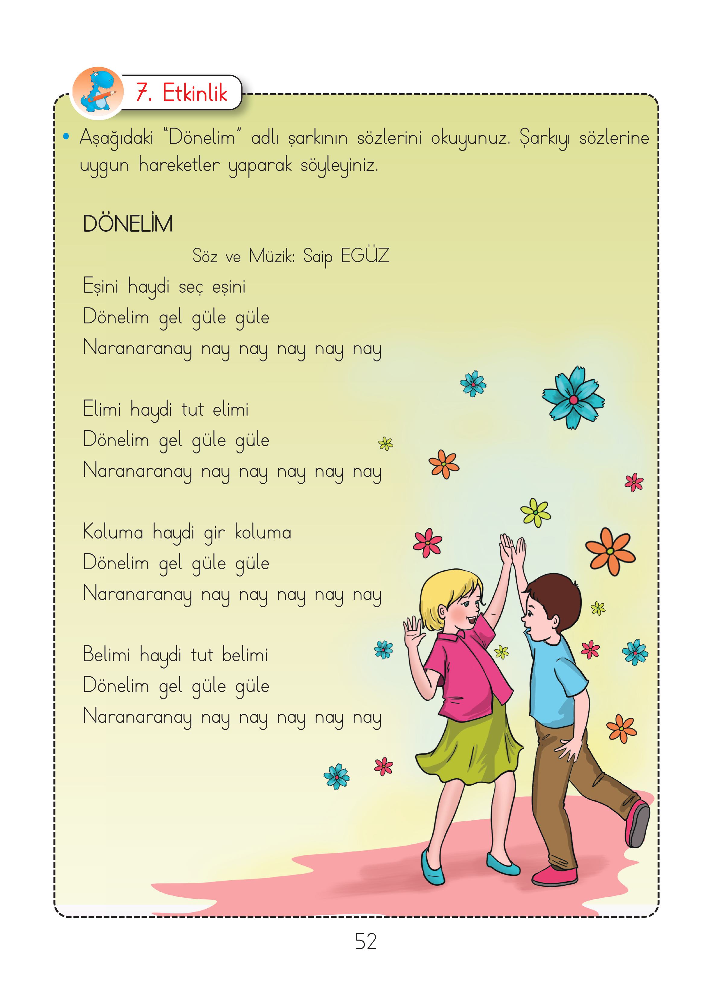 2. Sınıf Hecce Yayıncılık Müzik Ders Kitabı Sayfa 52 Cevapları 2. Sınıf Hecce Yayıncılık Müzik Ders Kitabı Sayfa 52 Cevapları