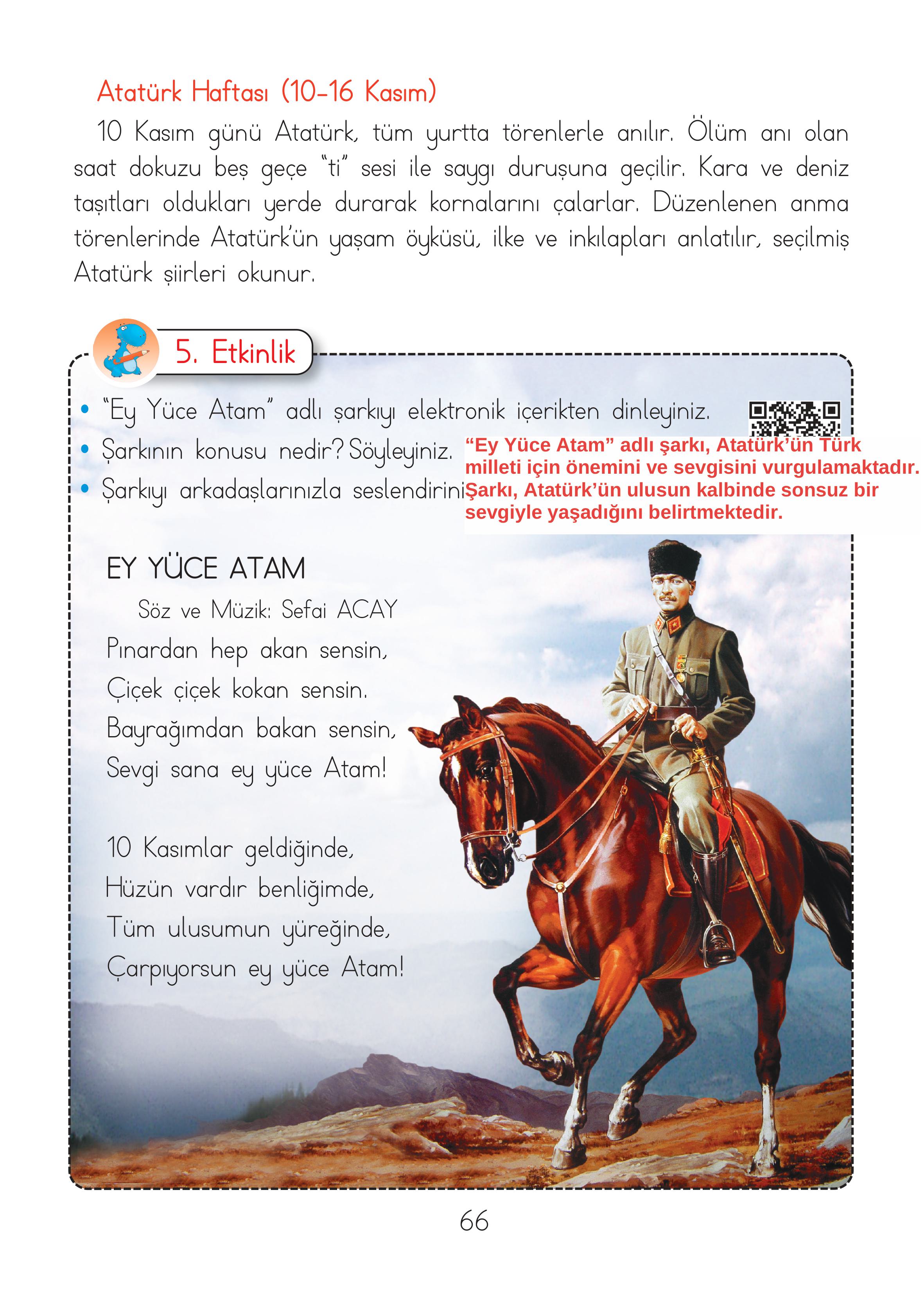 2. Sınıf Hecce Yayıncılık Müzik Ders Kitabı Sayfa 66 Cevapları