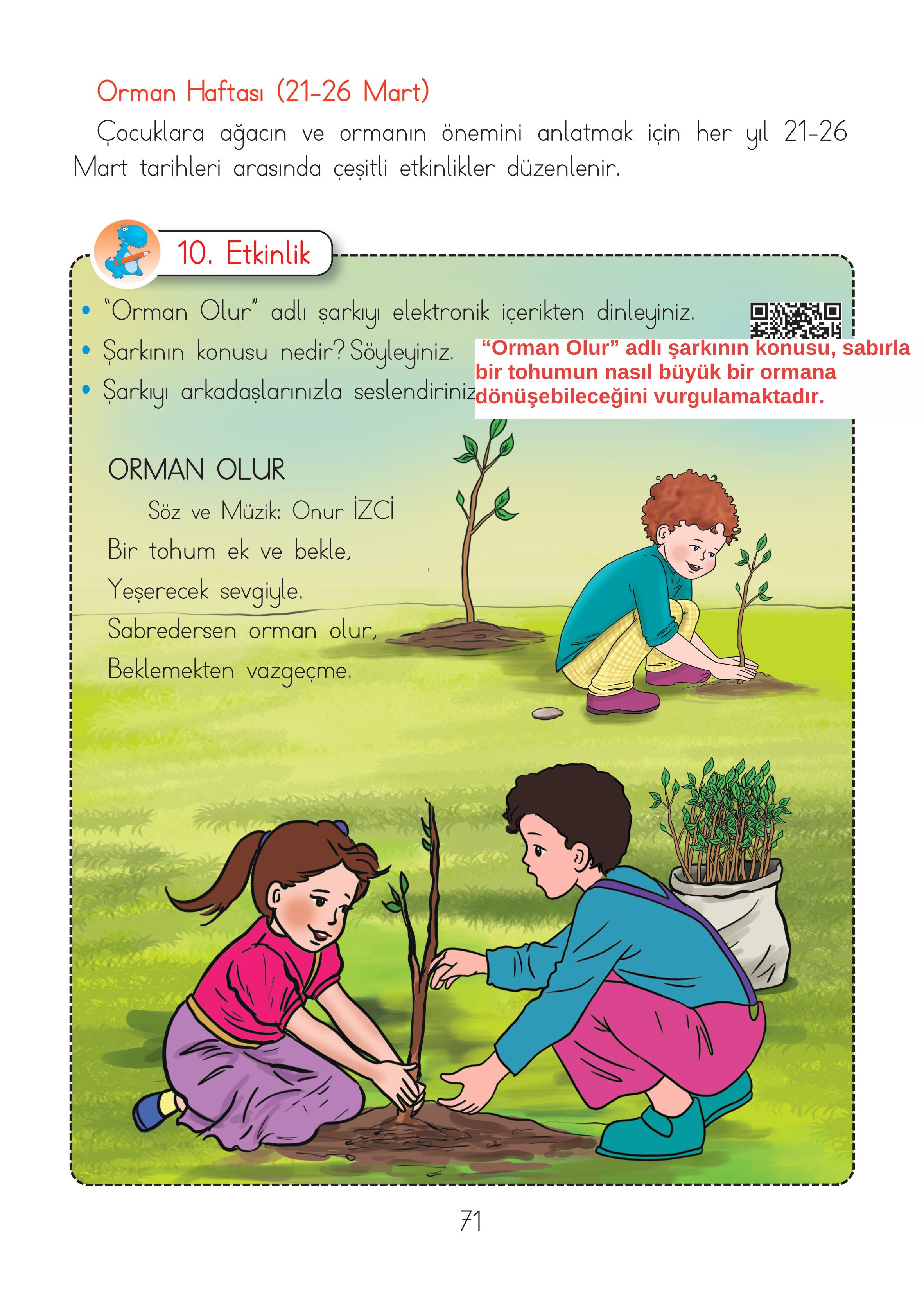 2. Sınıf Hecce Yayıncılık Müzik Ders Kitabı Sayfa 71 Cevapları 2. Sınıf Hecce Yayıncılık Müzik Ders Kitabı Sayfa 71 Cevapları