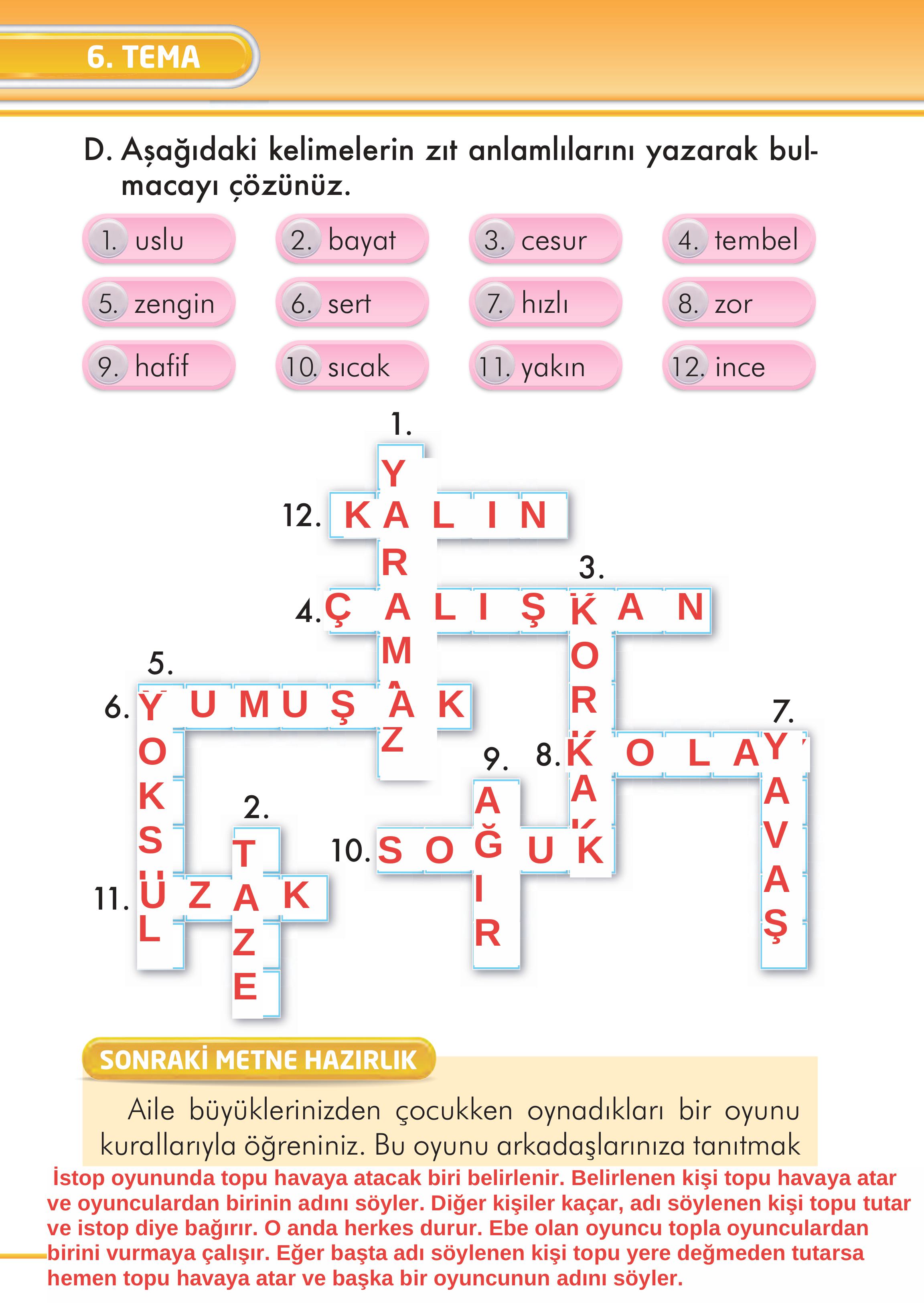 2. Sınıf İlke Yayınları Türkçe Ders Kitabı Sayfa 236 Cevapları 2. Sınıf İlke Yayınları Türkçe Ders Kitabı Sayfa 236 Cevapları