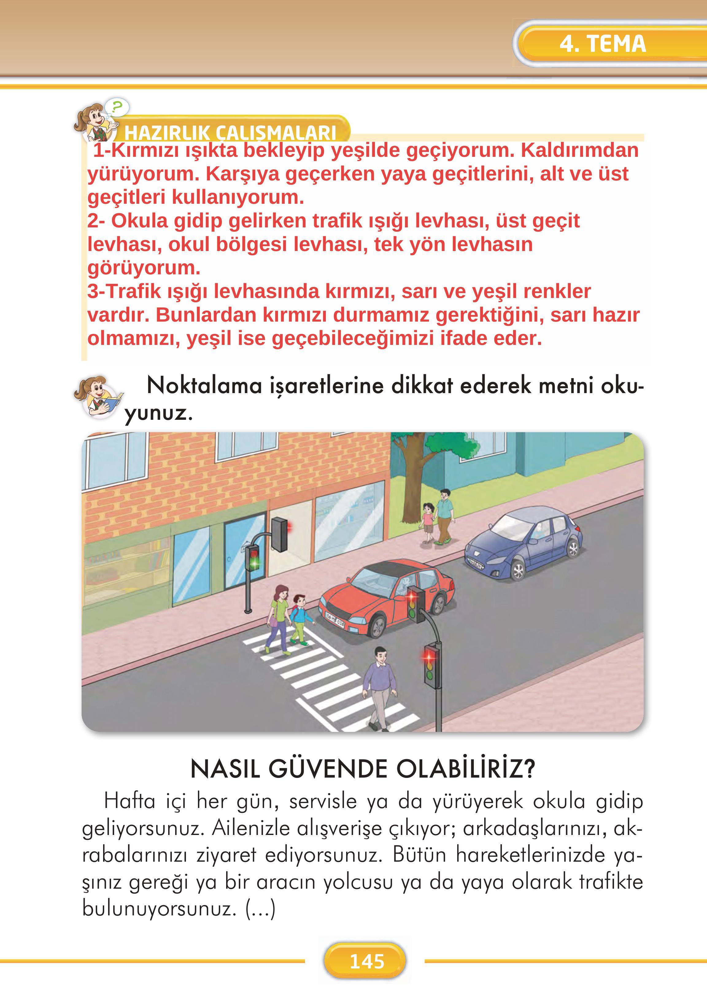 2. Sınıf Kare Yayınları Türkçe Ders Kitabı Sayfa 145 Cevapları