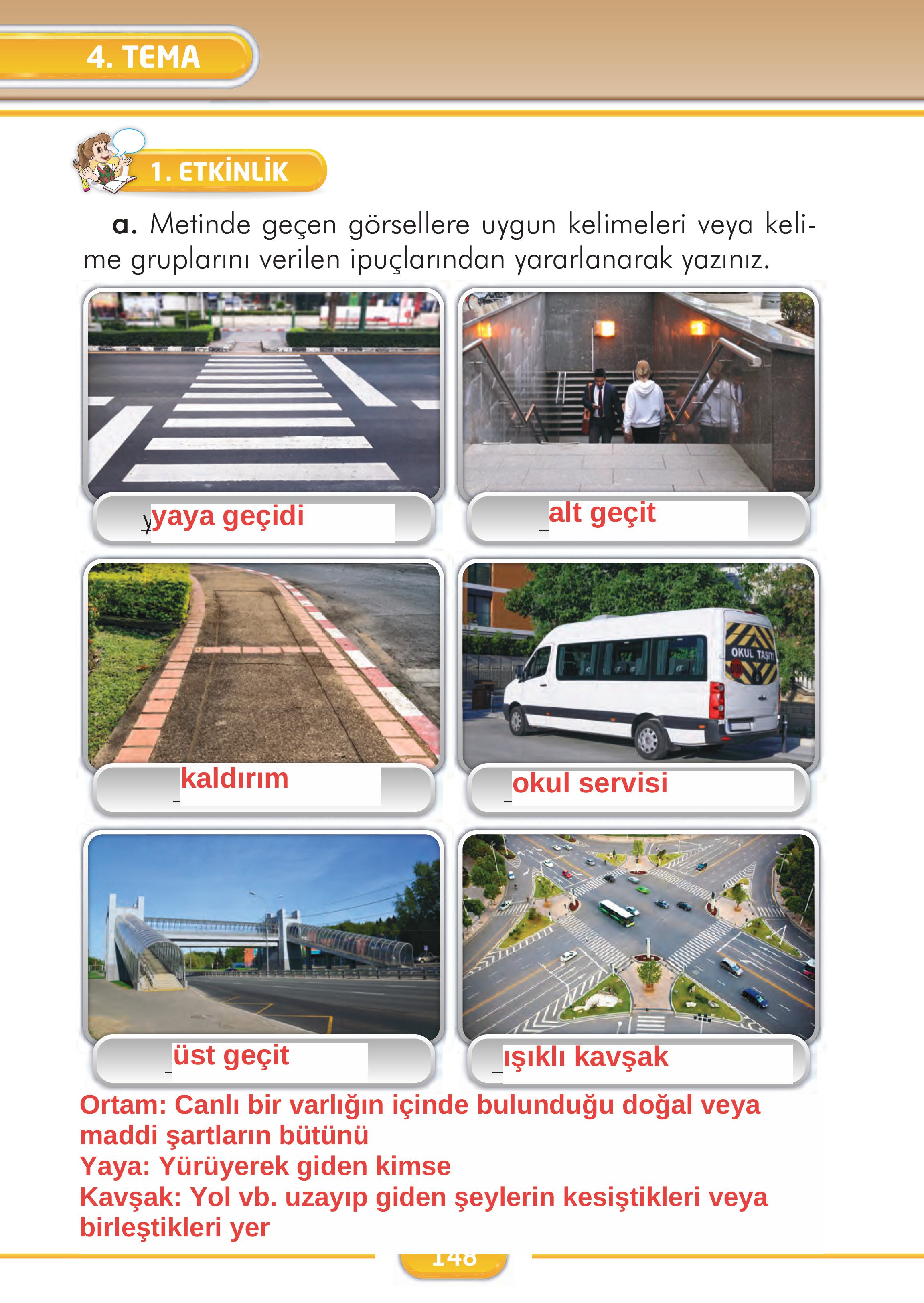 2. Sınıf Kare Yayınları Türkçe Ders Kitabı Sayfa 148 Cevapları