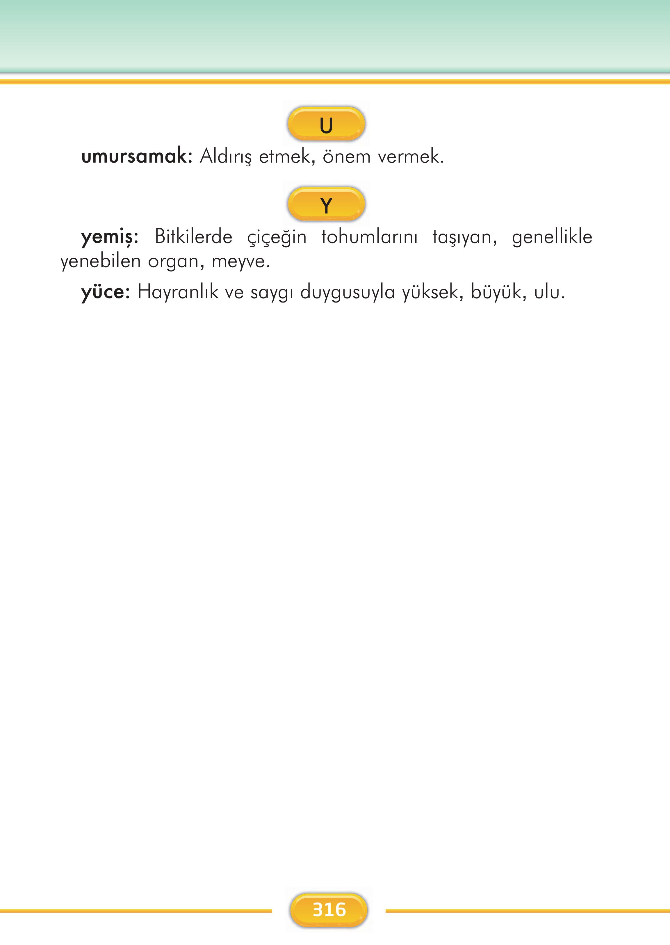 2. Sınıf Kare Yayınları Türkçe Ders Kitabı Sayfa 316 Cevapları