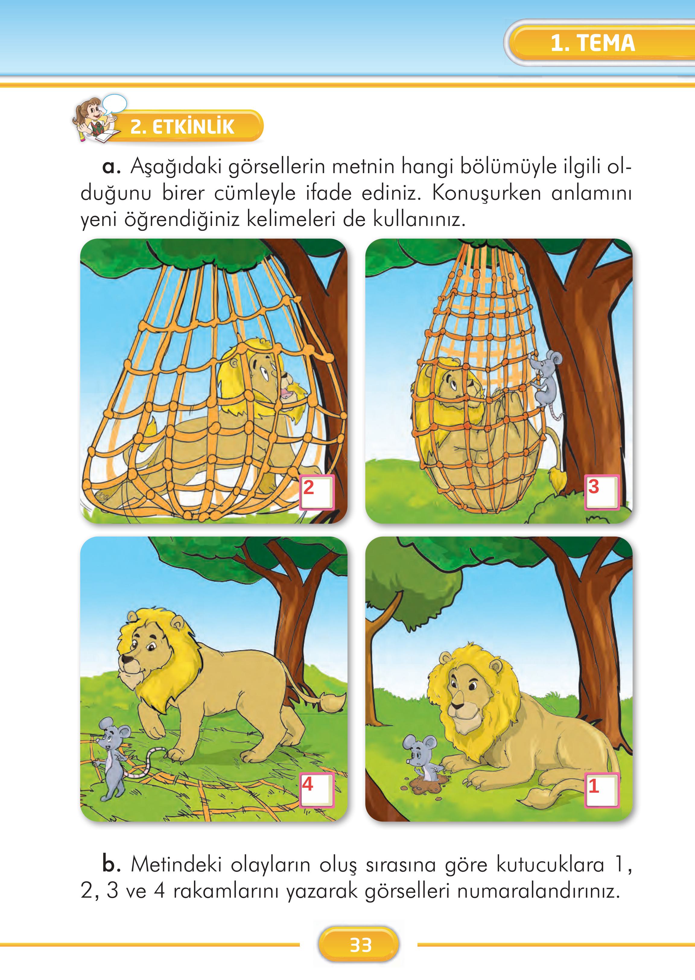 2. Sınıf Kare Yayınları Türkçe Ders Kitabı Sayfa 33 Cevapları 2. Sınıf Kare Yayınları Türkçe Ders Kitabı Sayfa 33 Cevapları