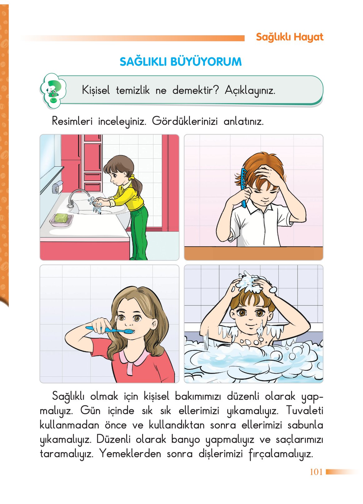 2. Sınıf Sdr Yayıncılık Hayat Bilgisi Ders Kitabı Sayfa 102 Cevapları