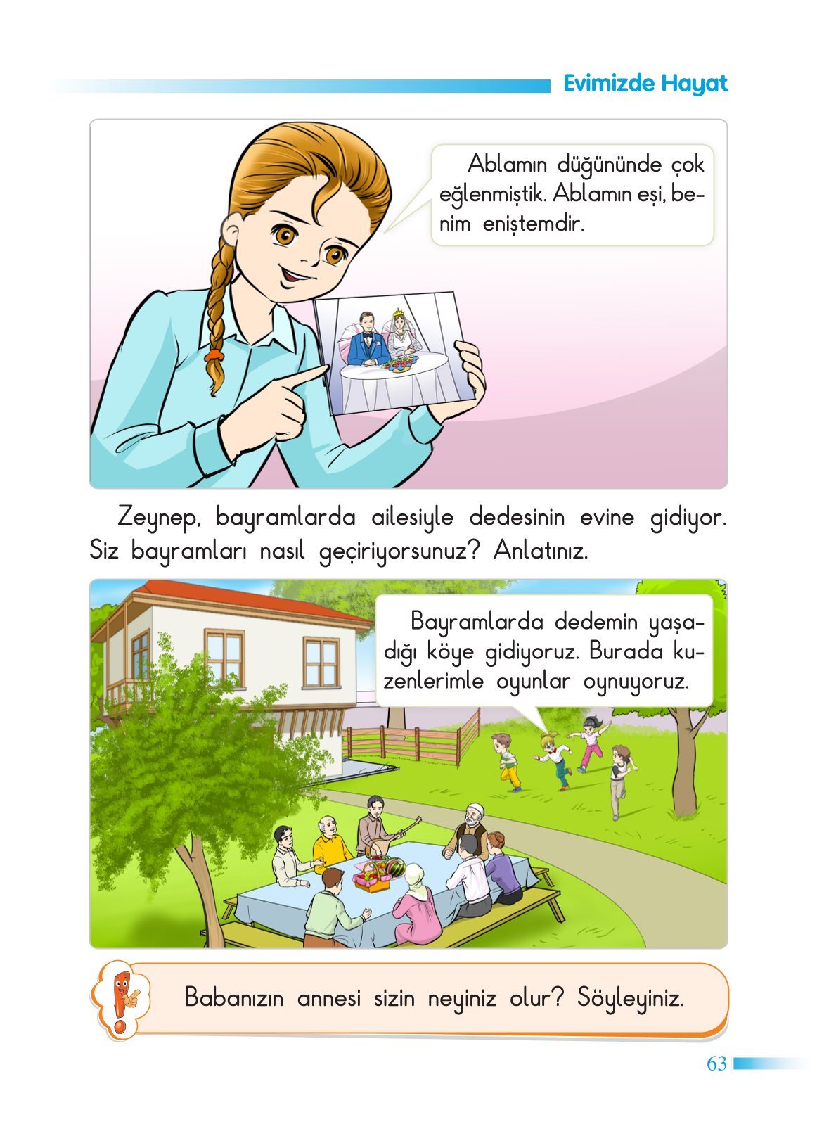 2. Sınıf Sdr Yayıncılık Hayat Bilgisi Ders Kitabı Sayfa 64 Cevapları