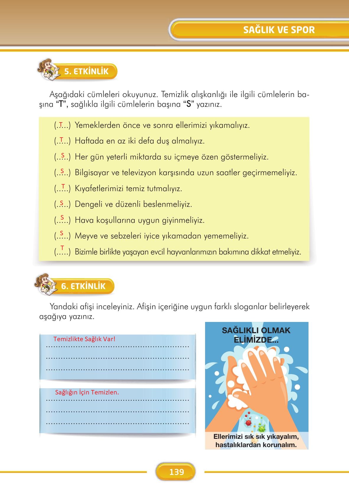 3. Sınıf İlke Yayınları Türkçe Ders Kitabı Sayfa 139 Cevapları 3. Sınıf İlke Yayınları Türkçe Ders Kitabı Sayfa 139 Cevapları
