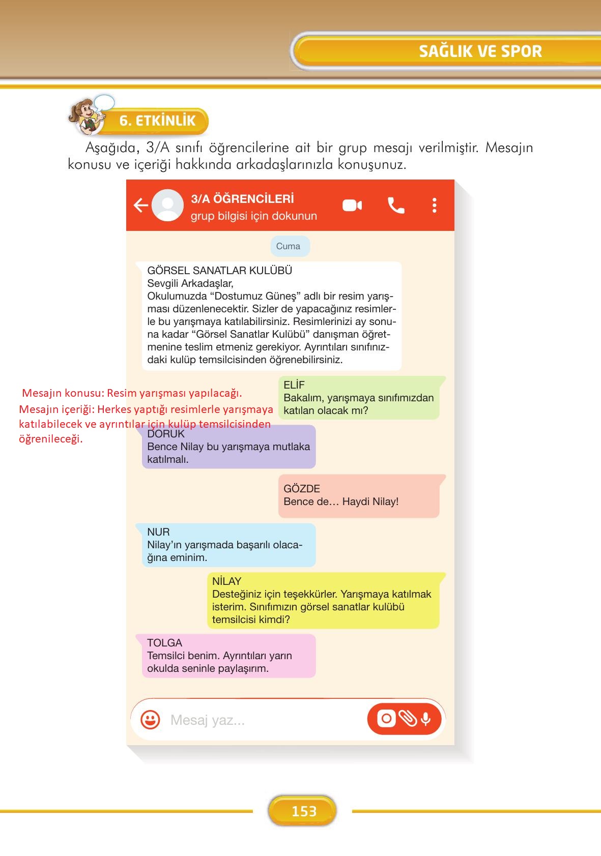 3. Sınıf İlke Yayınları Türkçe Ders Kitabı Sayfa 153 Cevapları 3. Sınıf İlke Yayınları Türkçe Ders Kitabı Sayfa 153 Cevapları