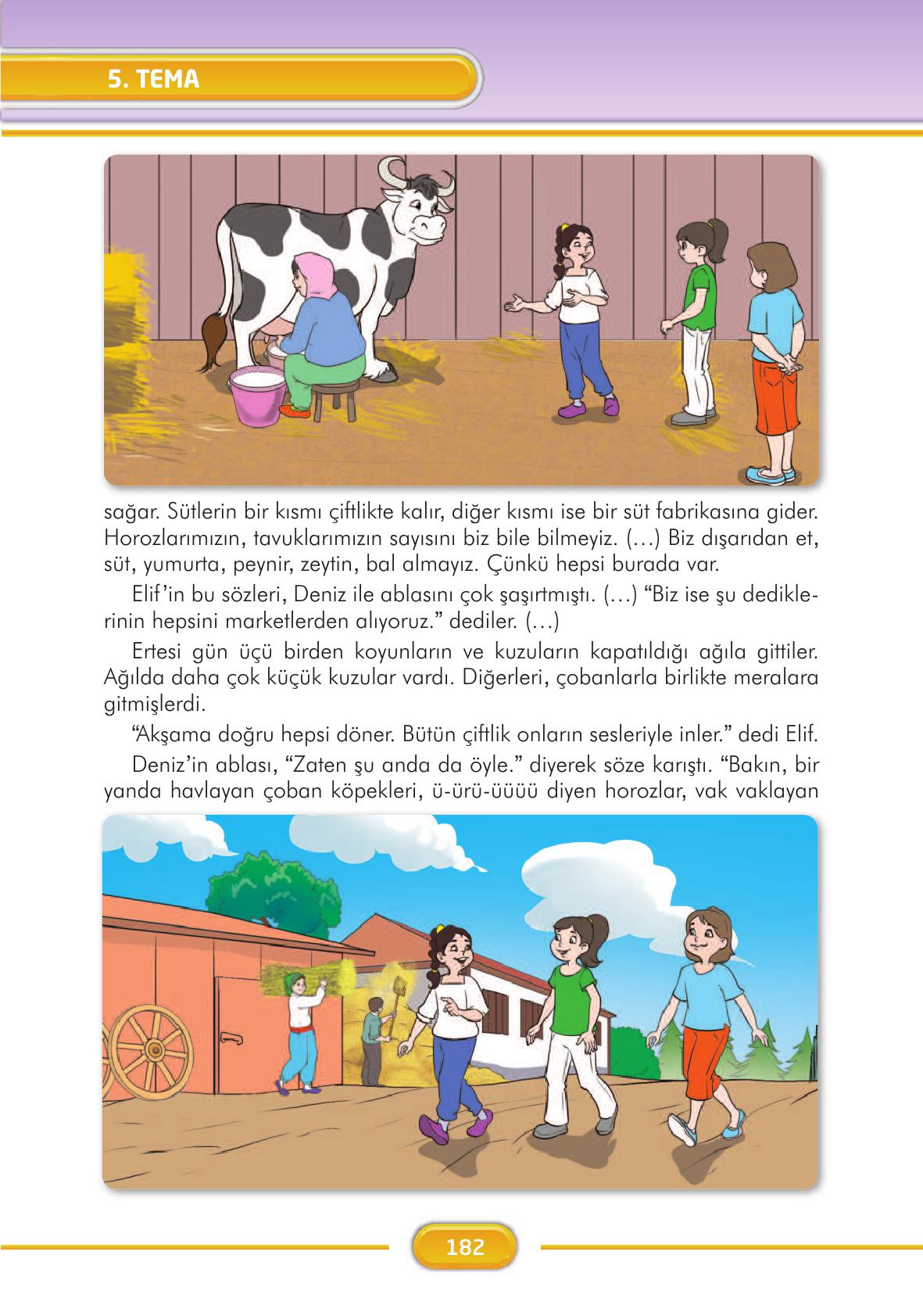 3. Sınıf İlke Yayınları Türkçe Ders Kitabı Sayfa 182 Cevapları 3. Sınıf İlke Yayınları Türkçe Ders Kitabı Sayfa 182 Cevapları