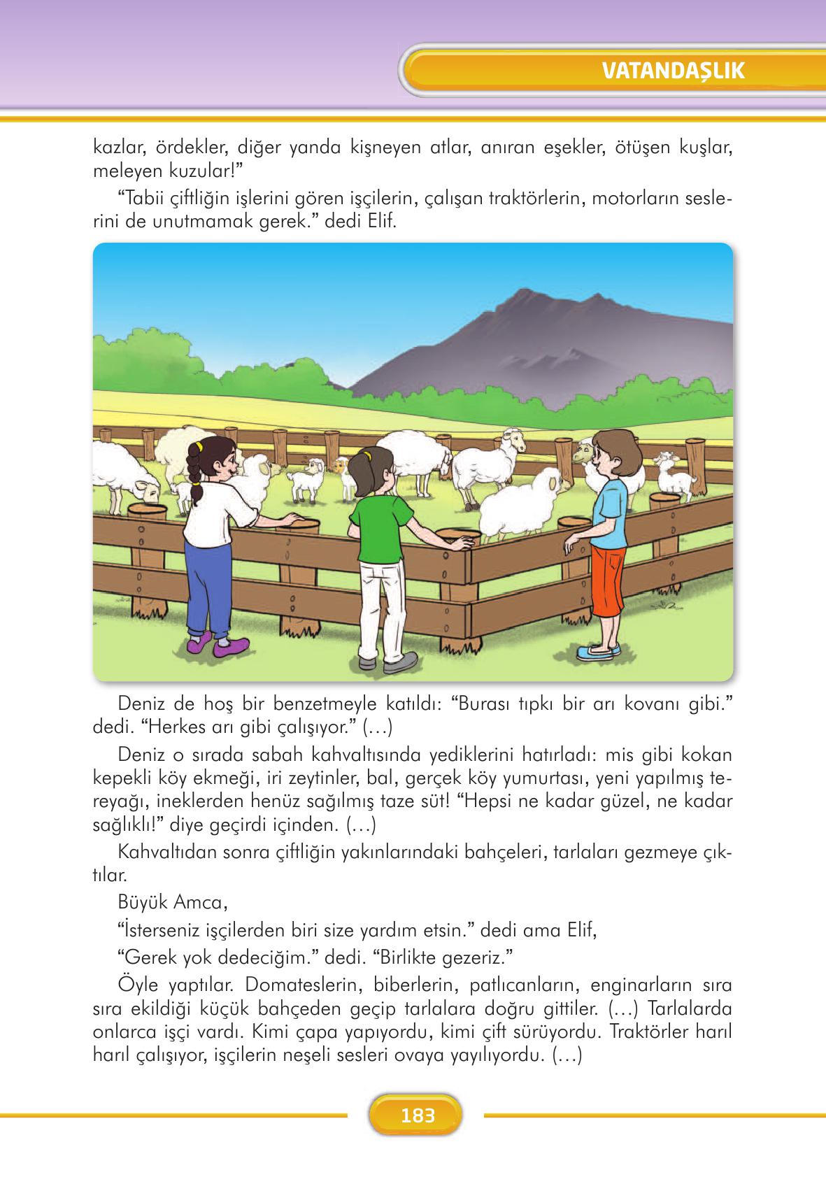 3. Sınıf İlke Yayınları Türkçe Ders Kitabı Sayfa 183 Cevapları 3. Sınıf İlke Yayınları Türkçe Ders Kitabı Sayfa 183 Cevapları