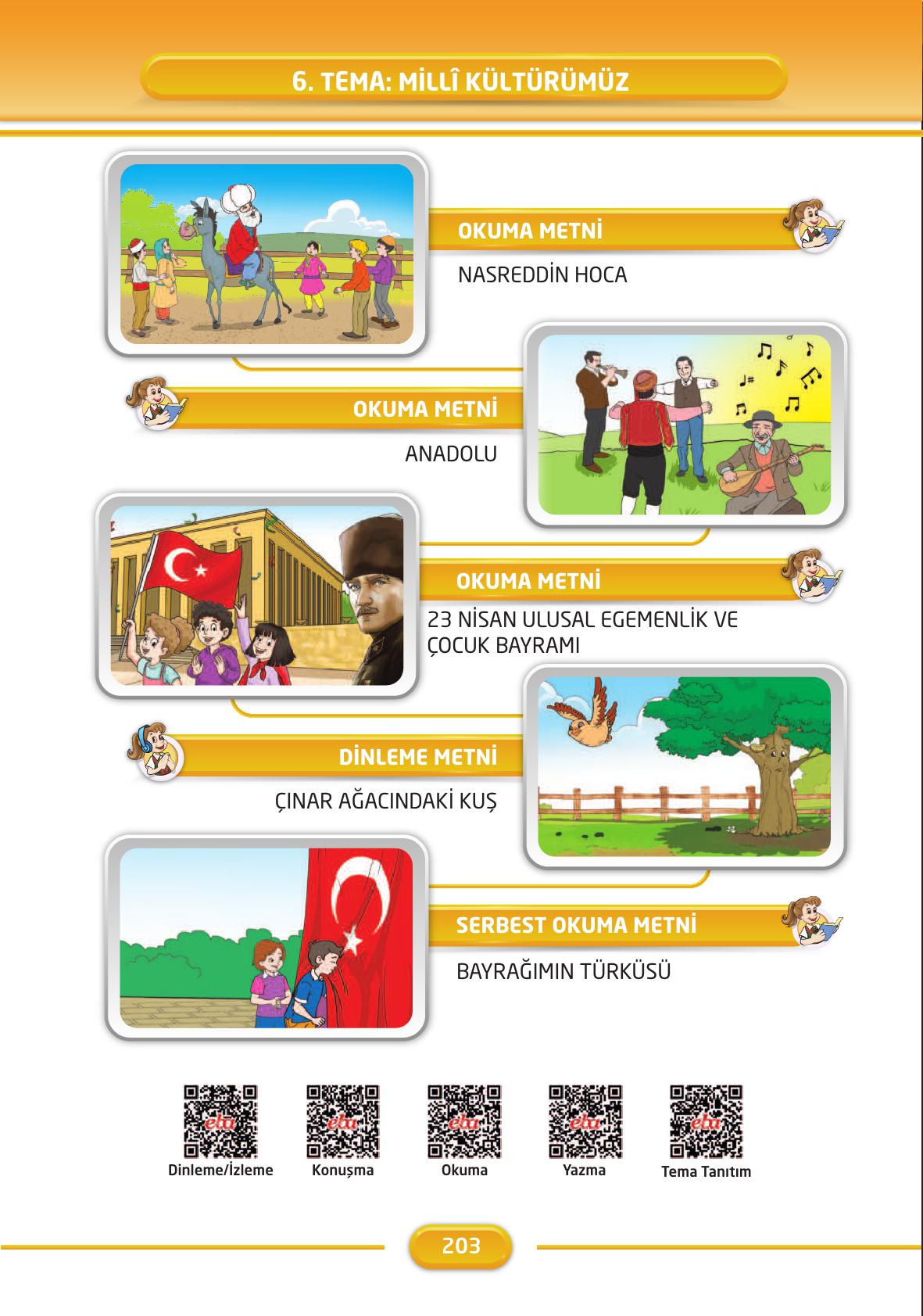 3. Sınıf İlke Yayınları Türkçe Ders Kitabı Sayfa 203 Cevapları 3. Sınıf İlke Yayınları Türkçe Ders Kitabı Sayfa 203 Cevapları
