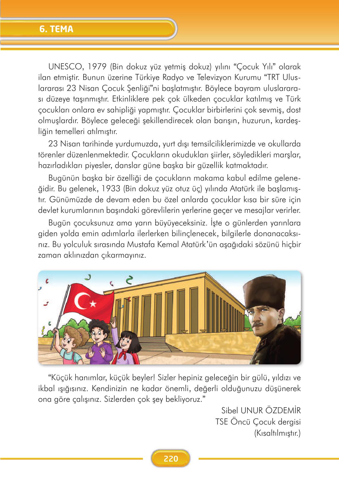 3. Sınıf İlke Yayınları Türkçe Ders Kitabı Sayfa 220 Cevapları 3. Sınıf İlke Yayınları Türkçe Ders Kitabı Sayfa 220 Cevapları