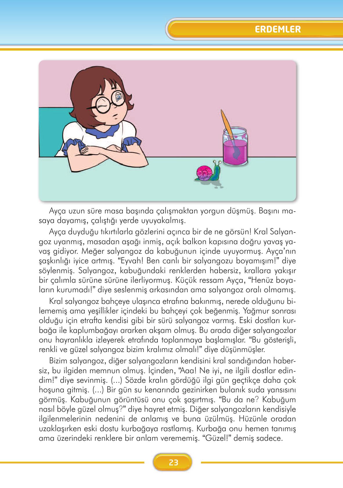 3. Sınıf İlke Yayınları Türkçe Ders Kitabı Sayfa 23 Cevapları