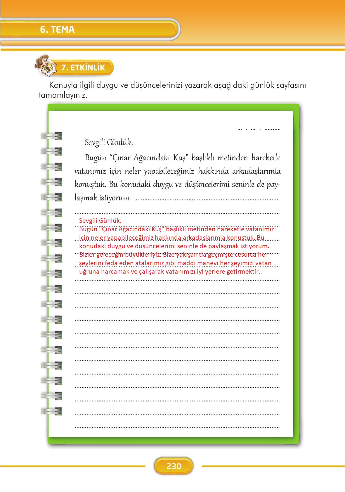 3. Sınıf İlke Yayınları Türkçe Ders Kitabı Sayfa 230 Cevapları 3. Sınıf İlke Yayınları Türkçe Ders Kitabı Sayfa 230 Cevapları
