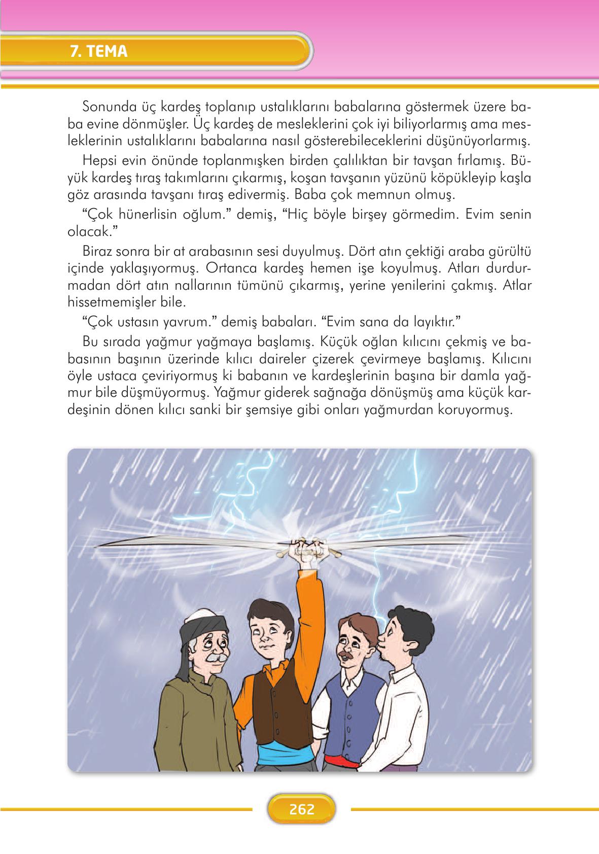 3. Sınıf İlke Yayınları Türkçe Ders Kitabı Sayfa 262 Cevapları 3. Sınıf İlke Yayınları Türkçe Ders Kitabı Sayfa 262 Cevapları