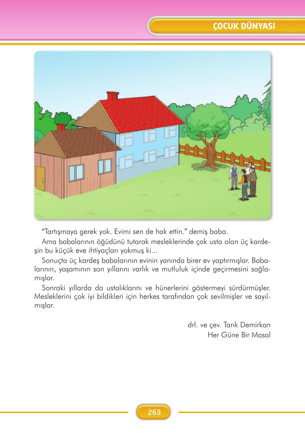 3. Sınıf İlke Yayınları Türkçe Ders Kitabı Sayfa 263 Cevapları 3. Sınıf İlke Yayınları Türkçe Ders Kitabı Sayfa 263 Cevapları