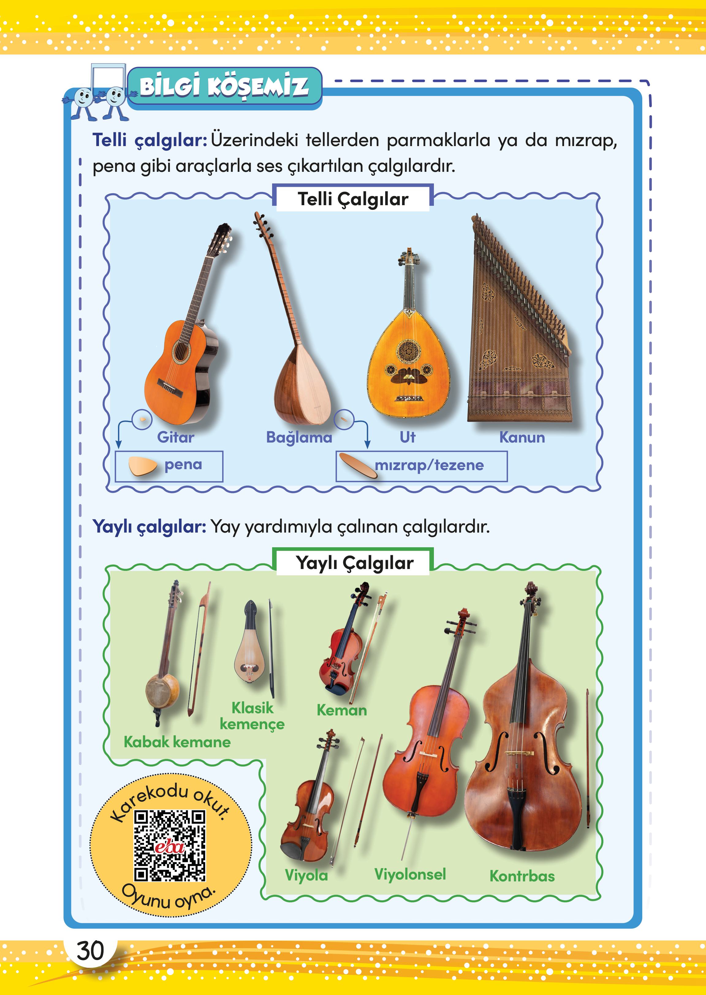 3. Sınıf Meb Yayınları Müzik Ders Kitabı Sayfa 31 Cevapları