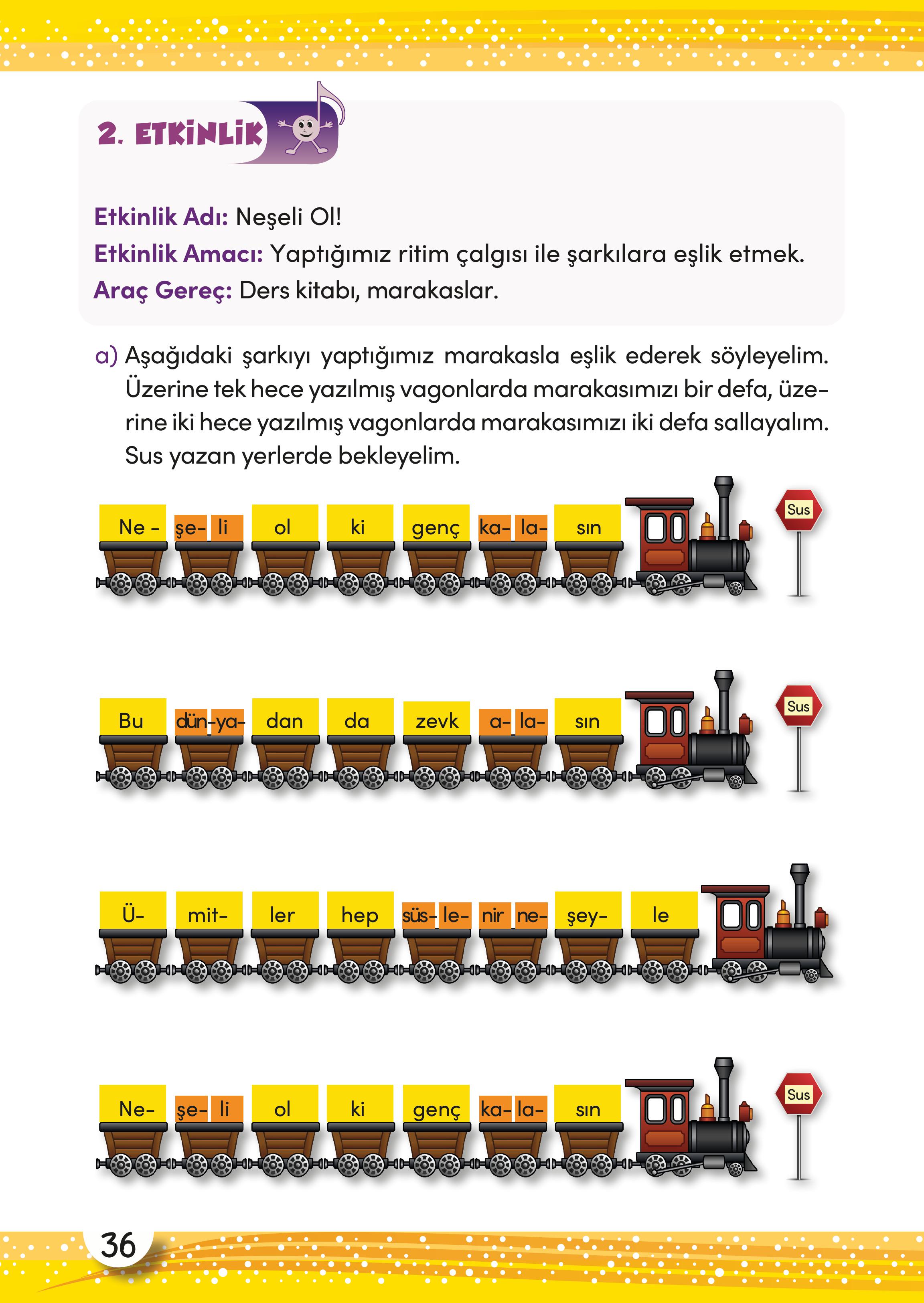 3. Sınıf Meb Yayınları Müzik Ders Kitabı Sayfa 37 Cevapları