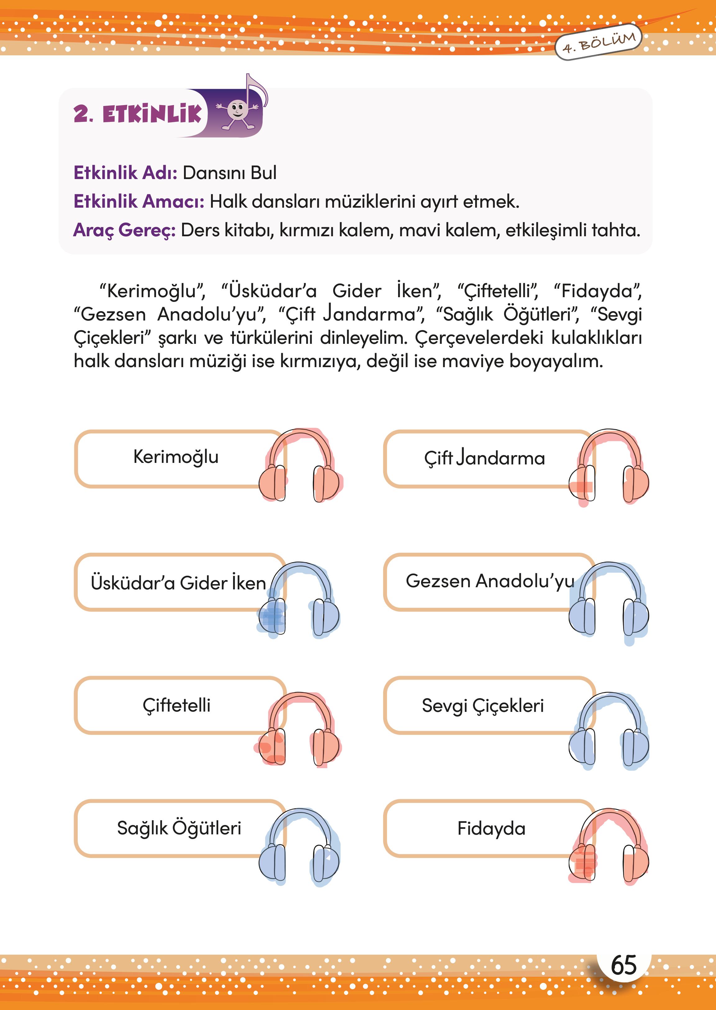3. Sınıf Meb Yayınları Müzik Ders Kitabı Sayfa 66 Cevapları 3. Sınıf Meb Yayınları Müzik Ders Kitabı Sayfa 66 Cevapları