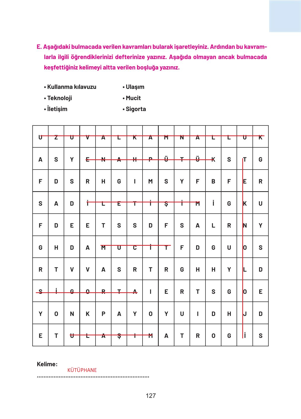 4. Sınıf Hecce Yayıncılık Sosyal Bilgiler Ders Kitabı Sayfa 127 Cevapları