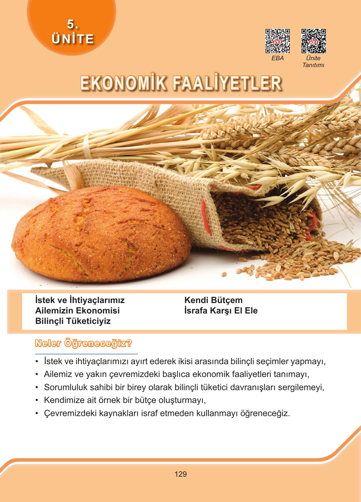 4. Sınıf Hecce Yayıncılık Sosyal Bilgiler Ders Kitabı Sayfa 129 Cevapları