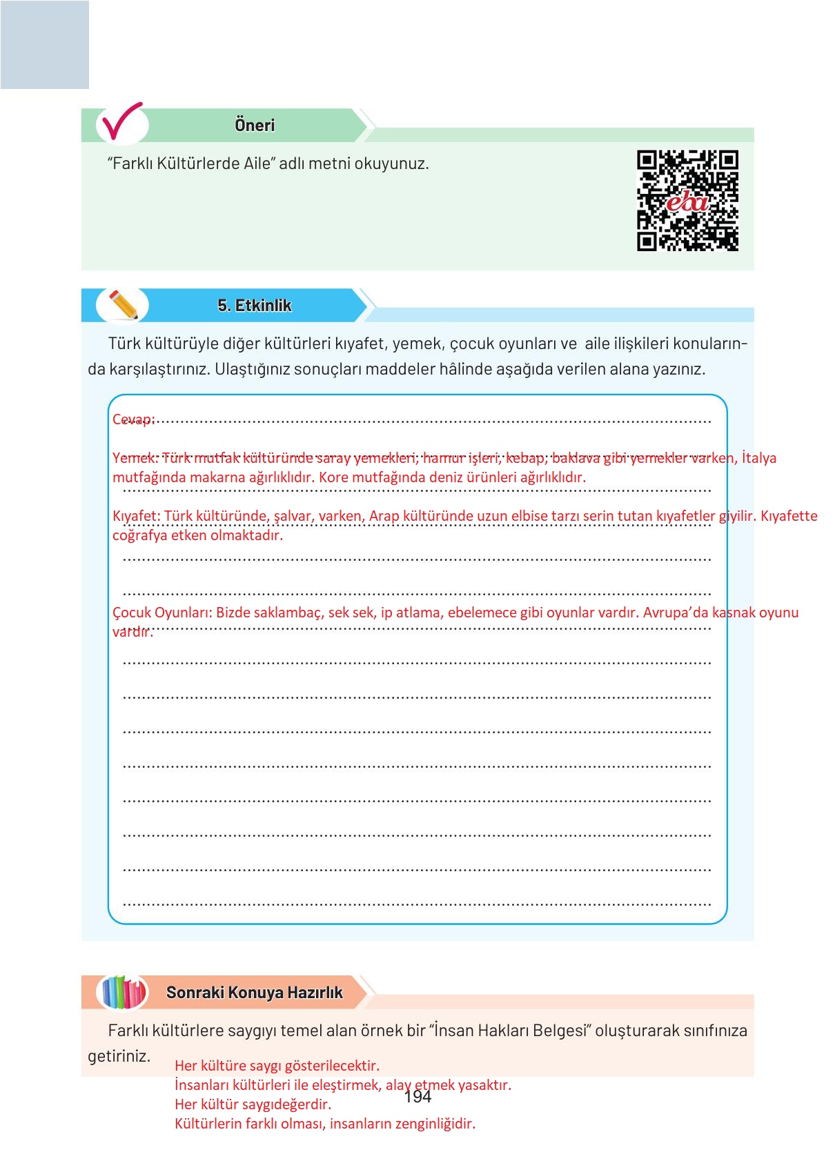 4. Sınıf Hecce Yayıncılık Sosyal Bilgiler Ders Kitabı Sayfa 194 Cevapları 4. Sınıf Hecce Yayıncılık Sosyal Bilgiler Ders Kitabı Sayfa 194 Cevapları