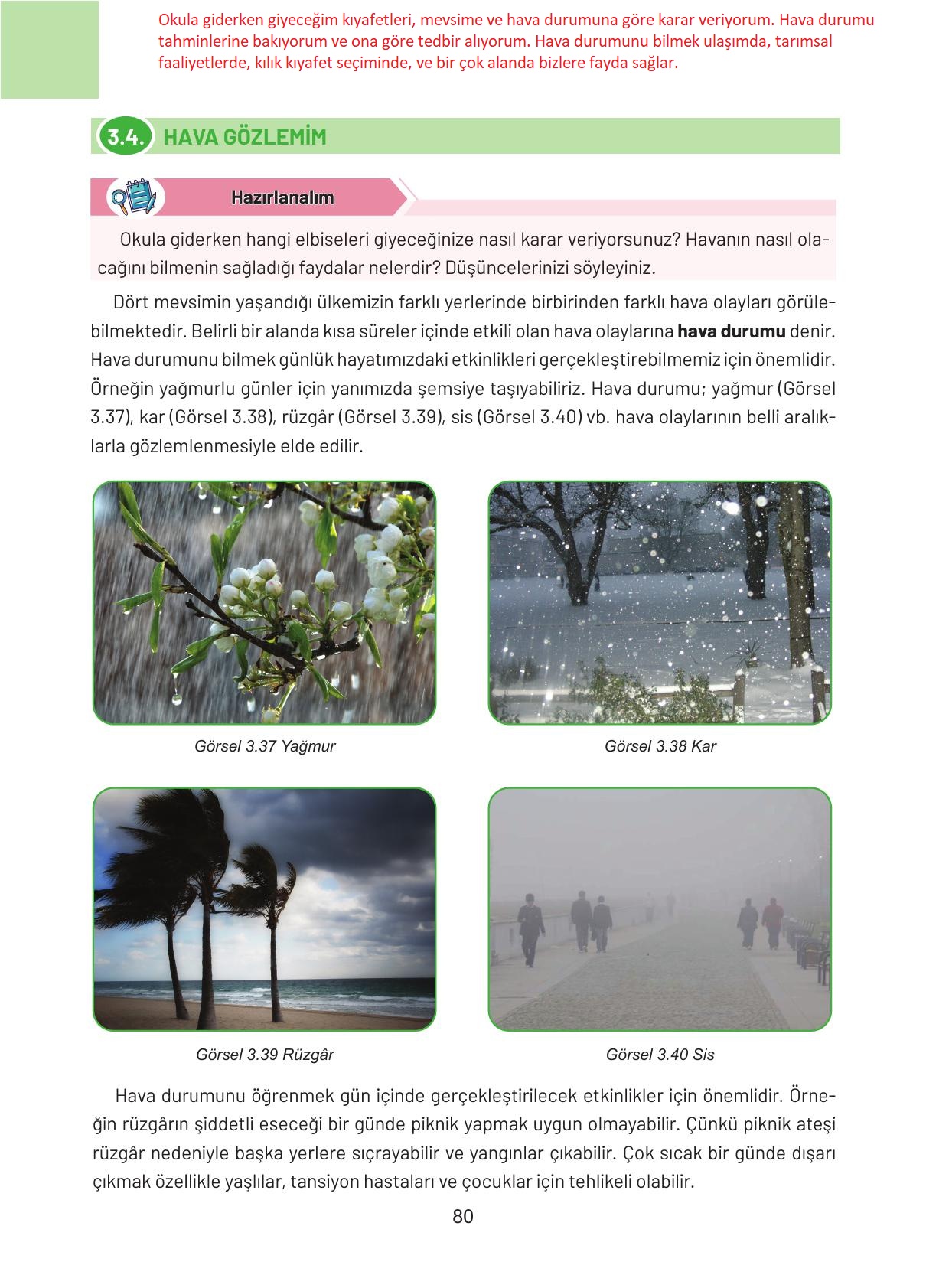 4. Sınıf Hecce Yayıncılık Sosyal Bilgiler Ders Kitabı Sayfa 80 Cevapları