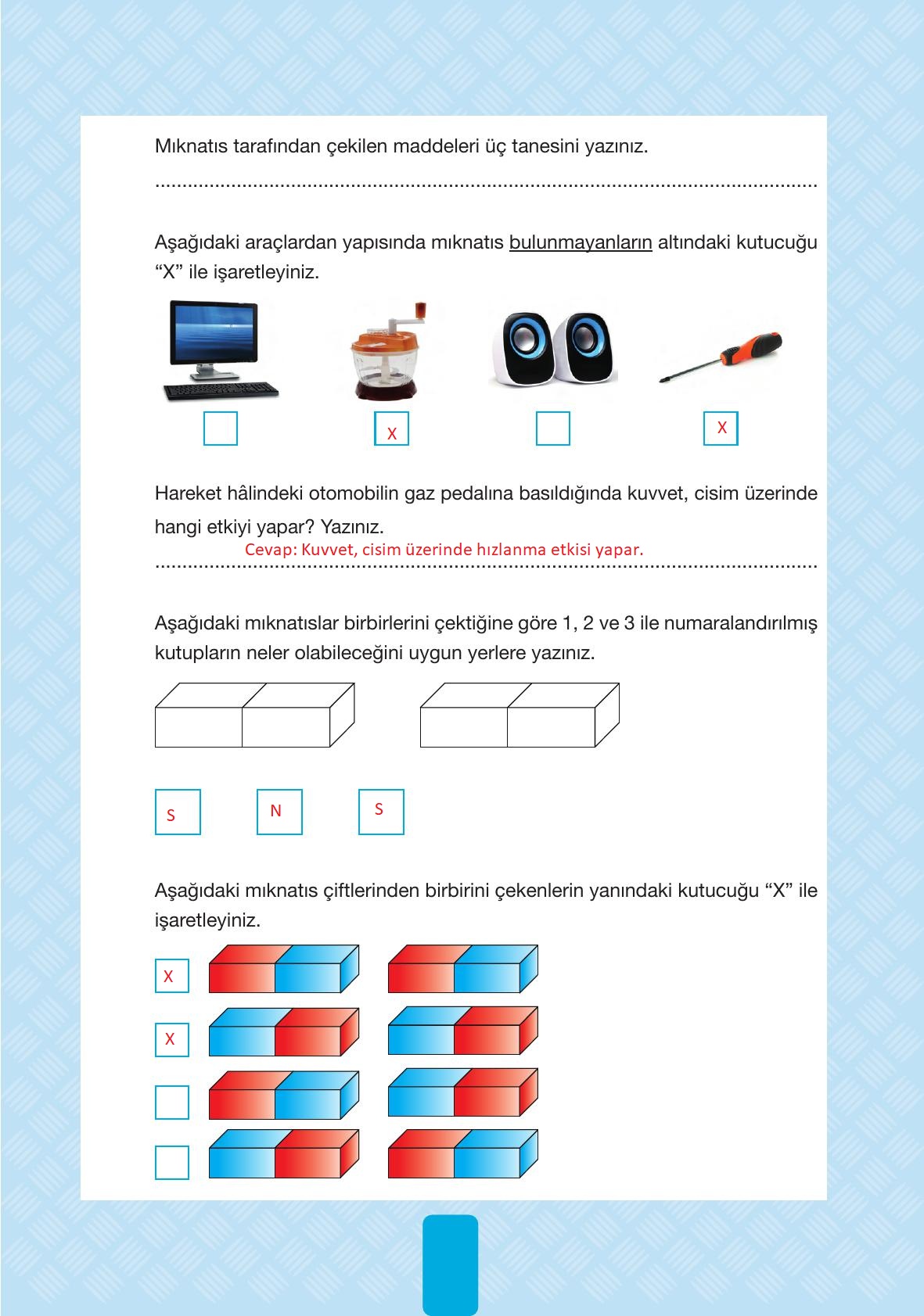 4. Sınıf Pasifik Yayınları Fen Bilimleri Ders Kitabı Sayfa 113 Cevapları