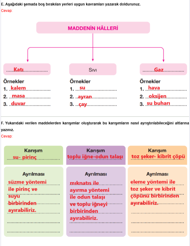 4. Sınıf Pasifik Yayınları Fen Bilimleri Ders Kitabı Sayfa 163 Cevapları 4. Sınıf Pasifik Yayınları Fen Bilimleri Ders Kitabı Sayfa 163 Cevapları
