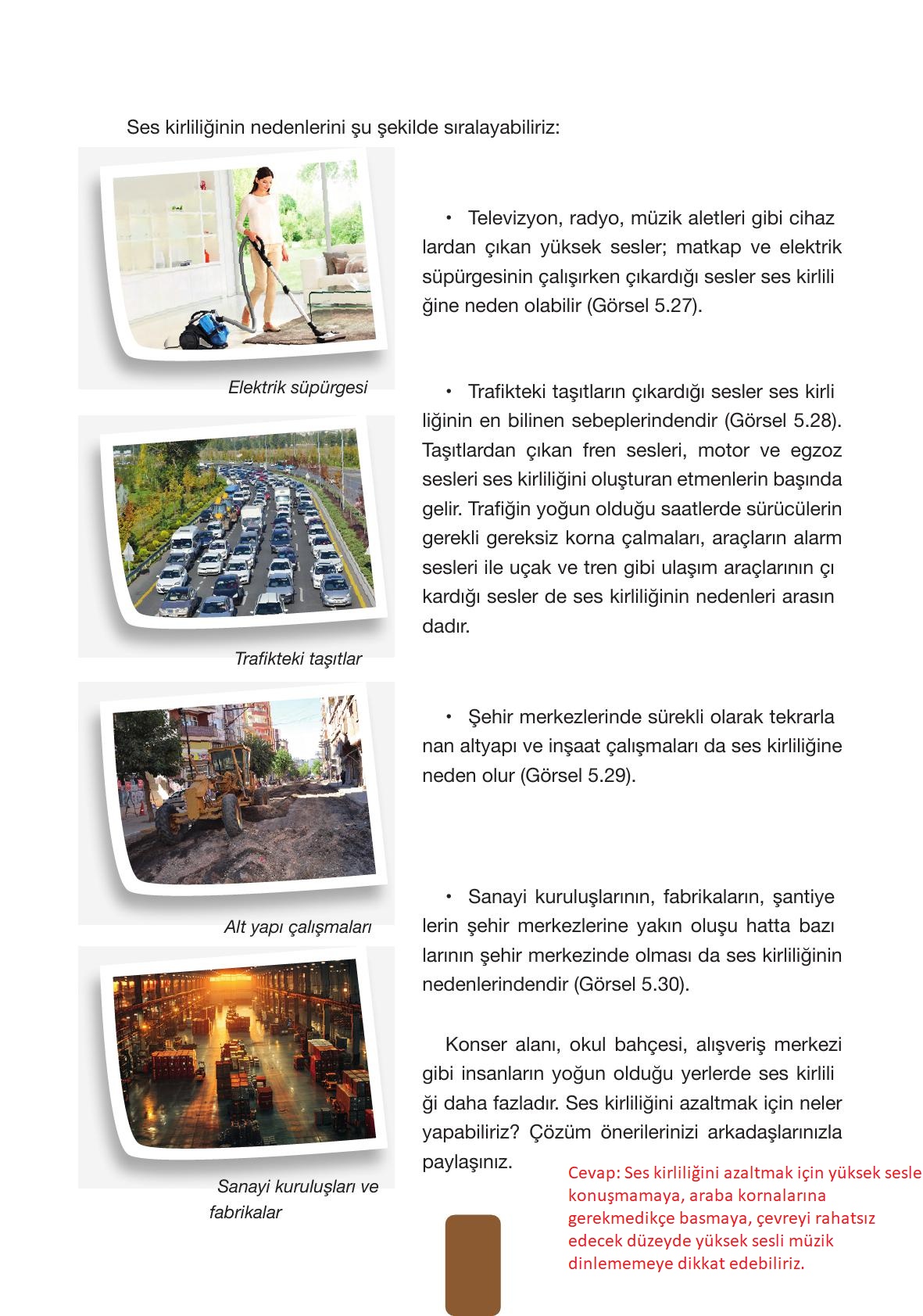 4. Sınıf Pasifik Yayınları Fen Bilimleri Ders Kitabı Sayfa 198 Cevapları