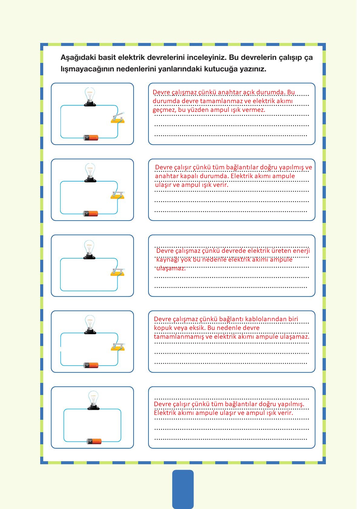 4. Sınıf Pasifik Yayınları Fen Bilimleri Ders Kitabı Sayfa 238 Cevapları
