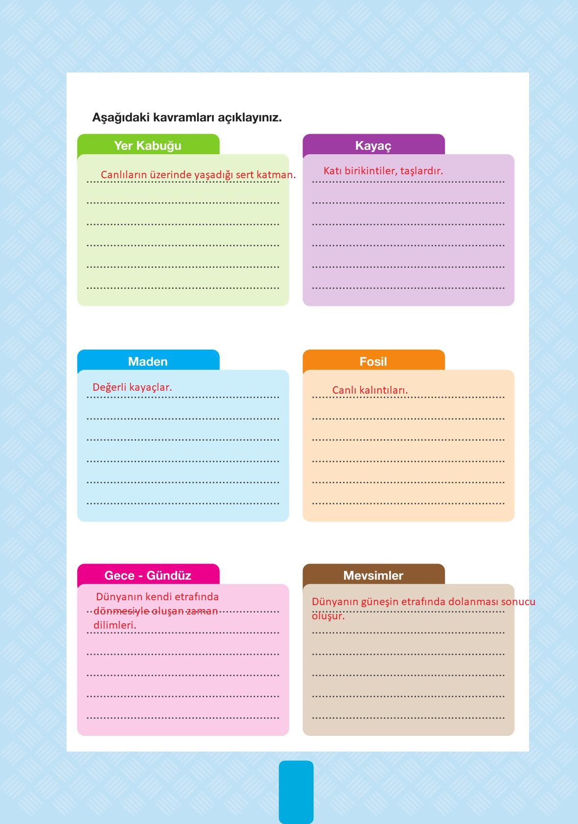 4. Sınıf Pasifik Yayınları Fen Bilimleri Ders Kitabı Sayfa 54 Cevapları