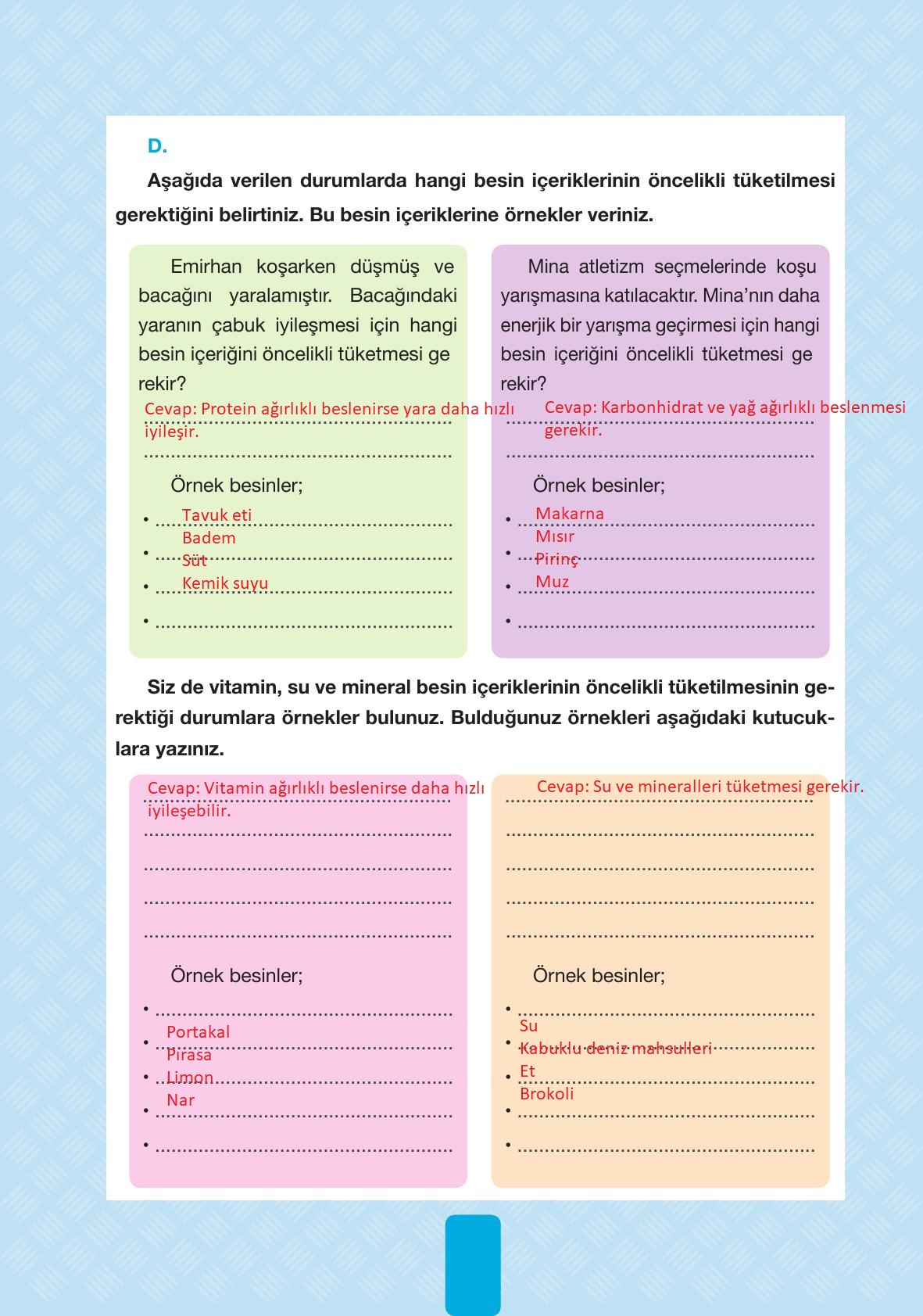 4. Sınıf Pasifik Yayınları Fen Bilimleri Ders Kitabı Sayfa 88 Cevapları 4. Sınıf Pasifik Yayınları Fen Bilimleri Ders Kitabı Sayfa 88 Cevapları