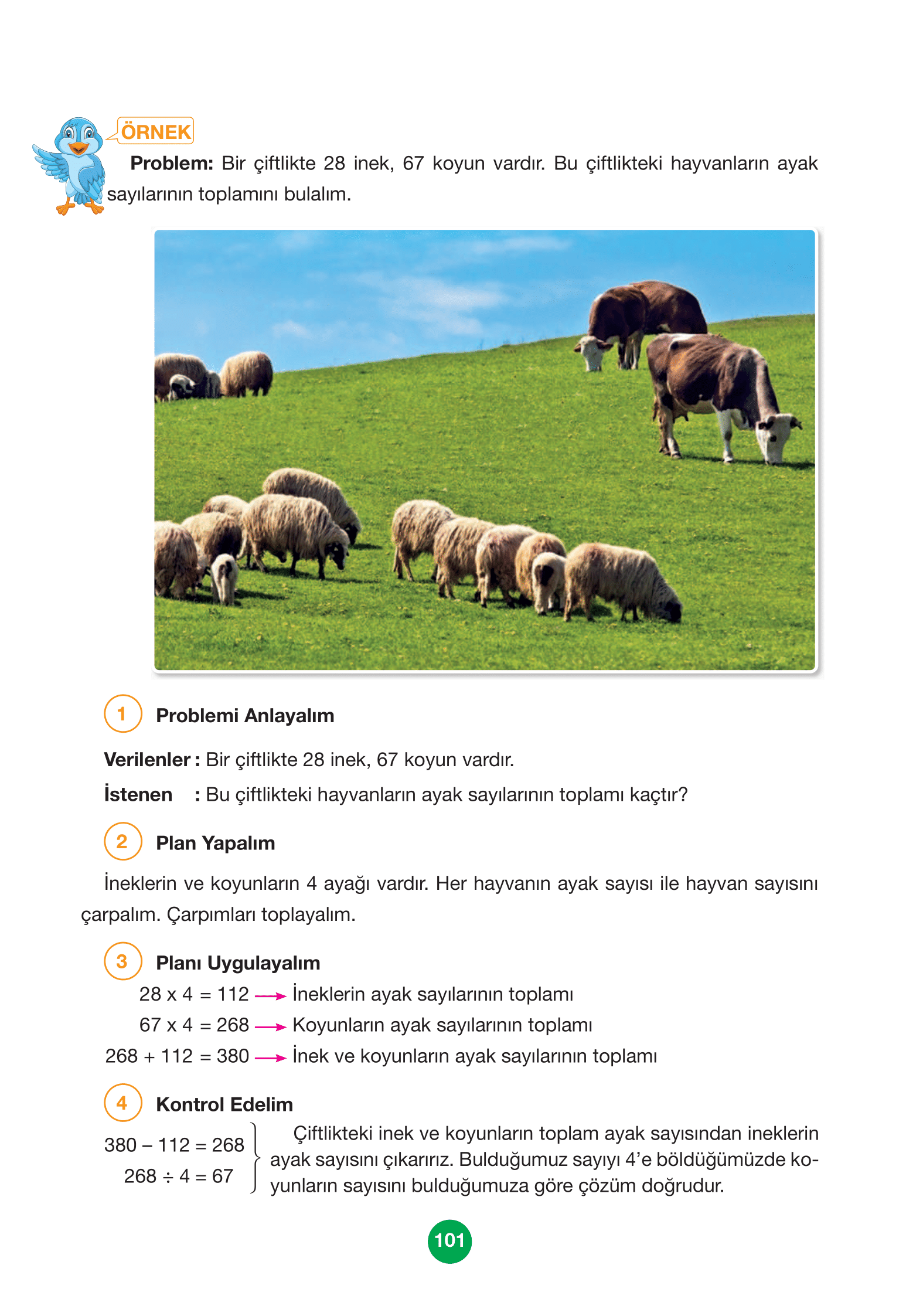 4. Sınıf Pasifik Yayınları Matematik Ders Kitabı Sayfa 101 Cevapları 4. Sınıf Pasifik Yayınları Matematik Ders Kitabı Sayfa 101 Cevapları