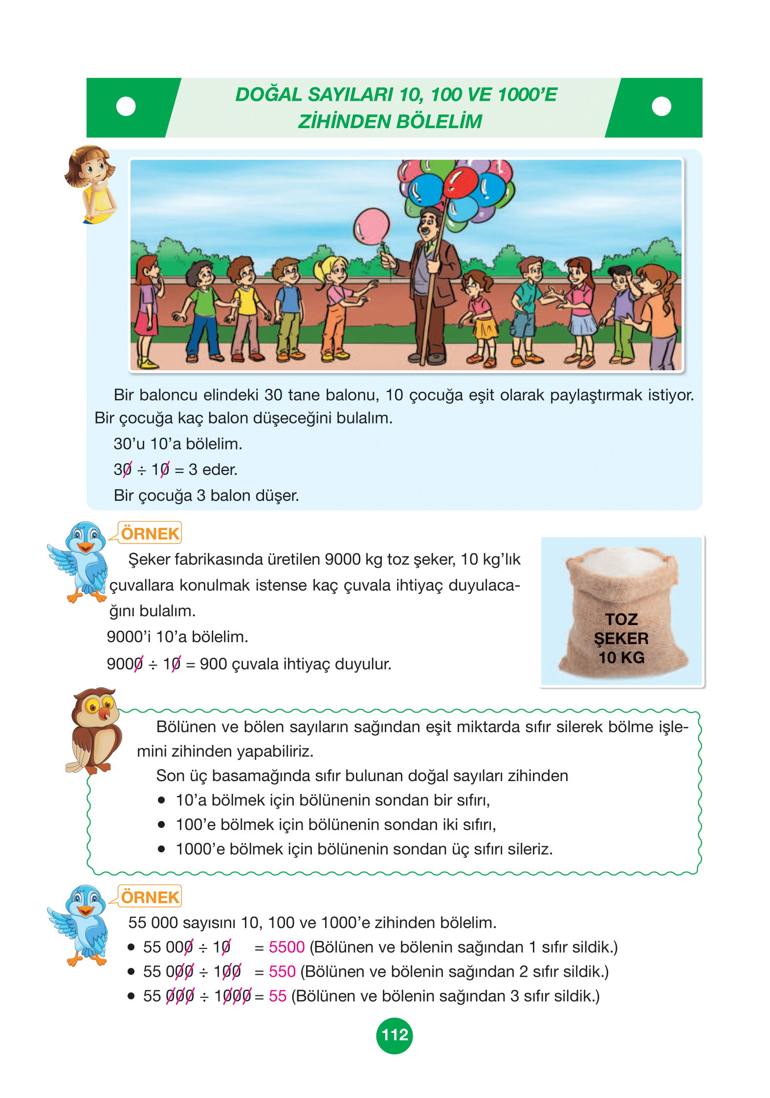 4. Sınıf Pasifik Yayınları Matematik Ders Kitabı Sayfa 112 Cevapları