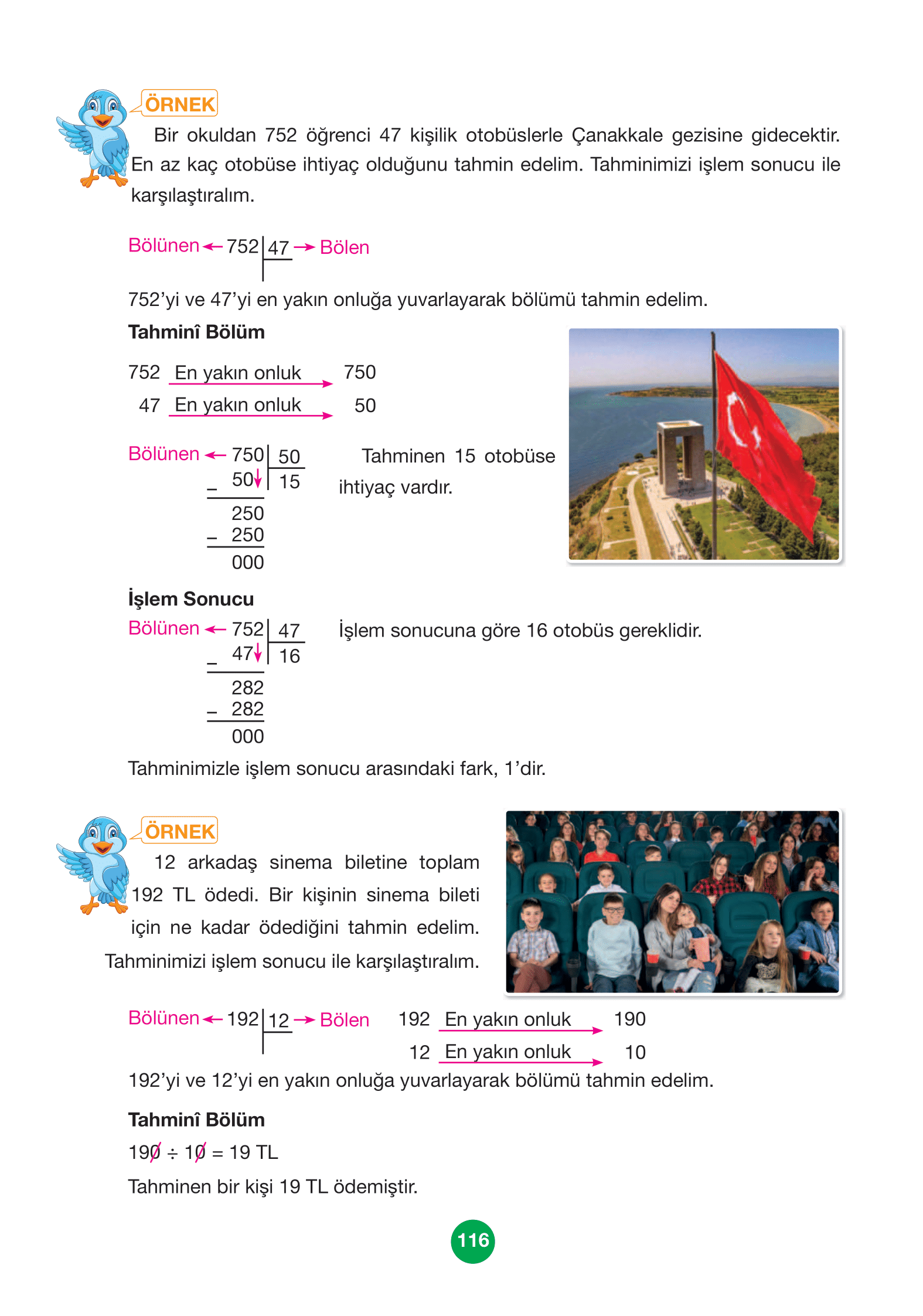4. Sınıf Pasifik Yayınları Matematik Ders Kitabı Sayfa 116 Cevapları