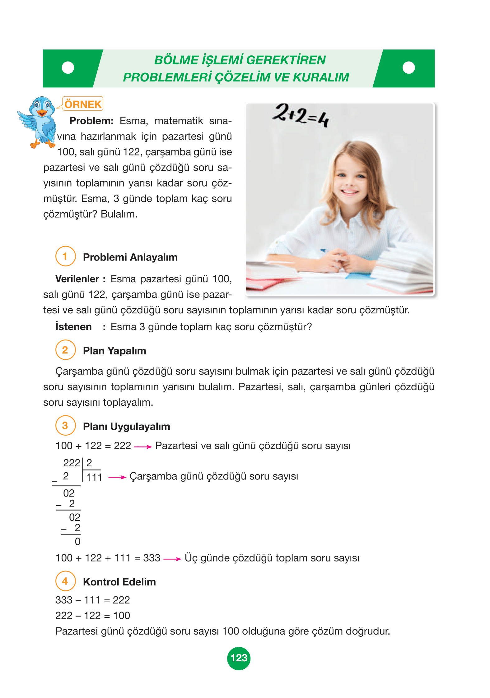 4. Sınıf Pasifik Yayınları Matematik Ders Kitabı Sayfa 123 Cevapları