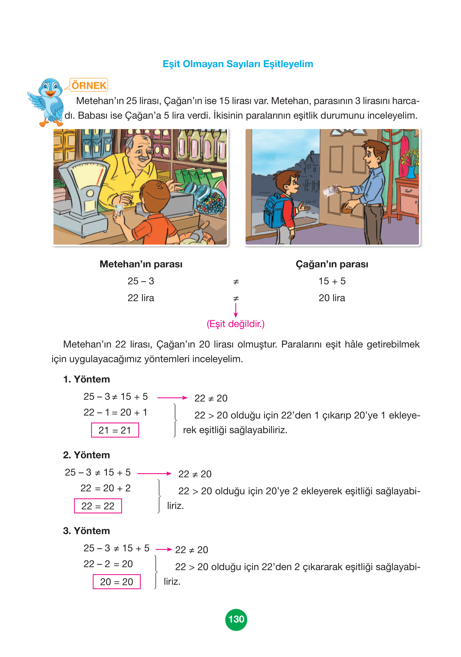 4. Sınıf Pasifik Yayınları Matematik Ders Kitabı Sayfa 130 Cevapları