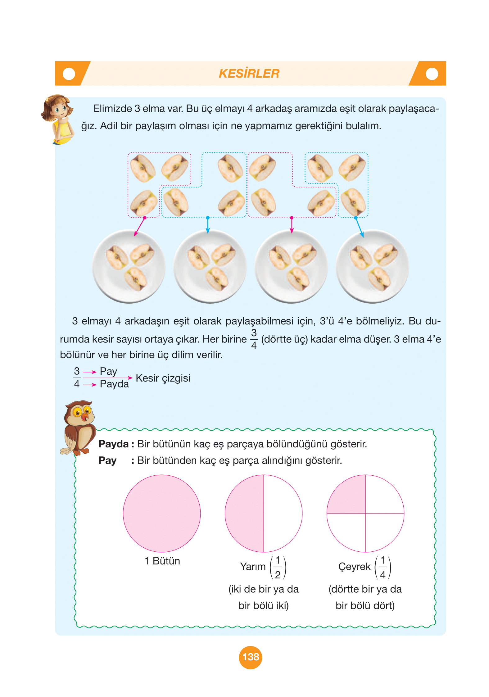 4. Sınıf Pasifik Yayınları Matematik Ders Kitabı Sayfa 138 Cevapları