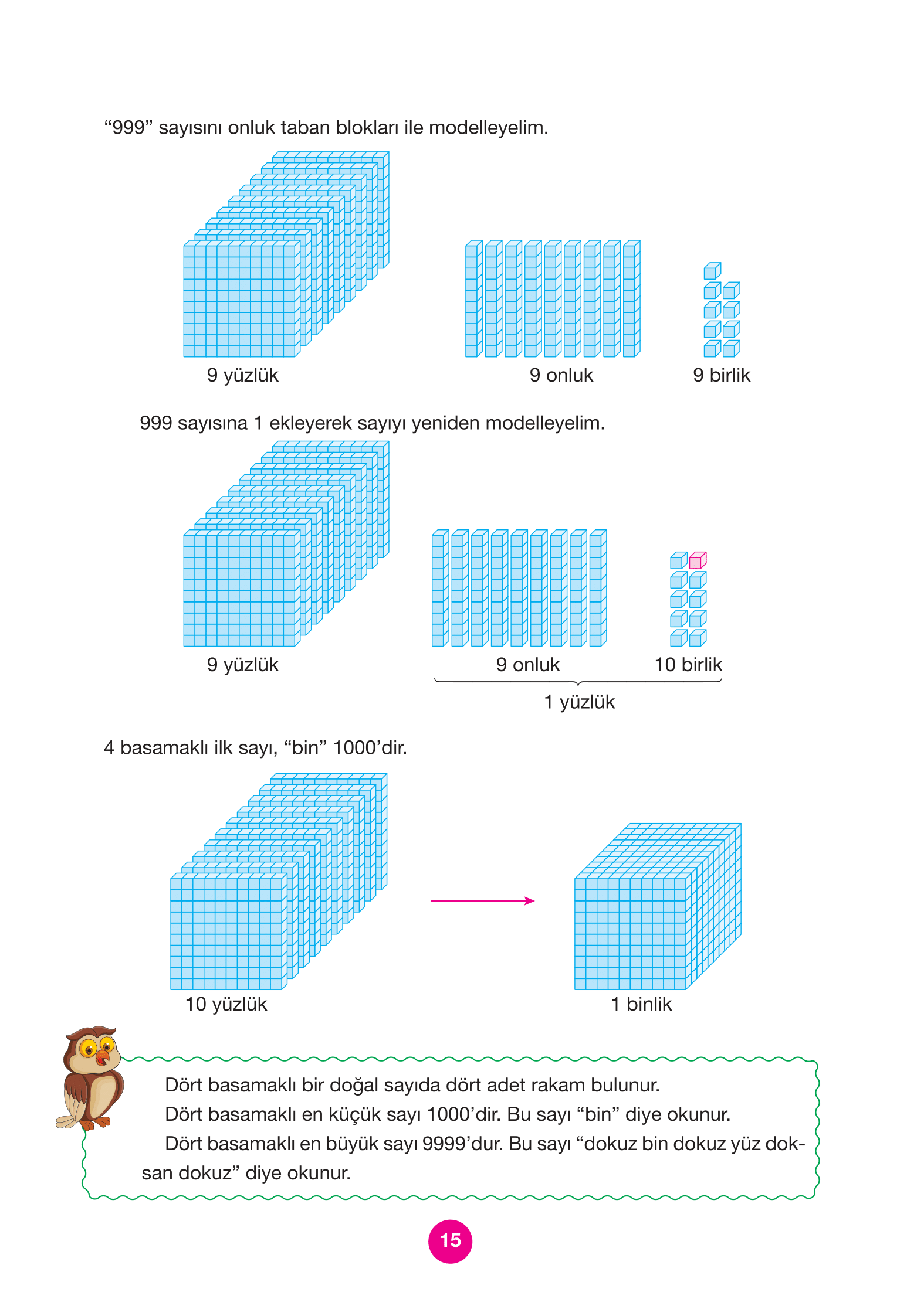 4. Sınıf Pasifik Yayınları Matematik Ders Kitabı Sayfa 15 Cevapları