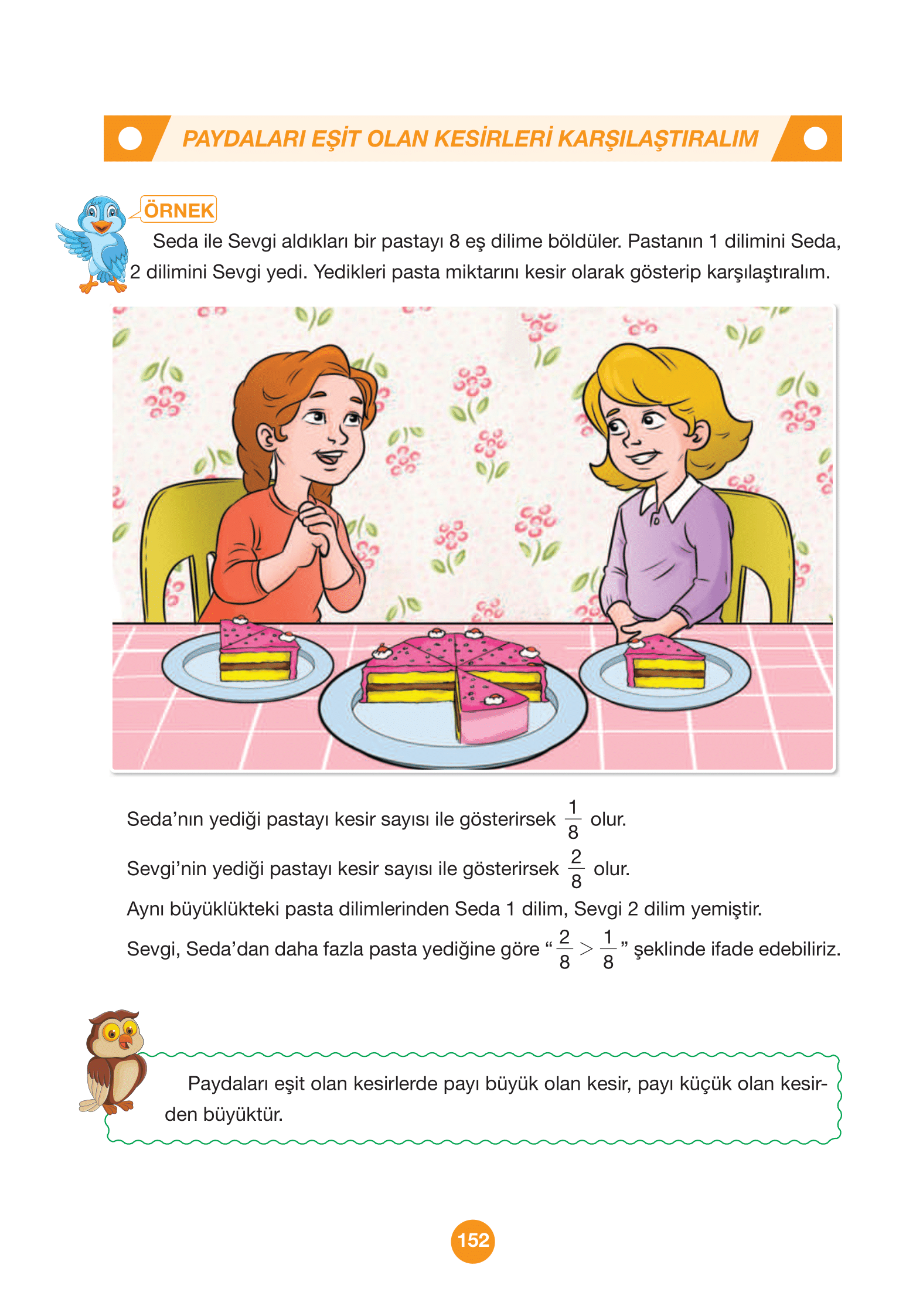 4. Sınıf Pasifik Yayınları Matematik Ders Kitabı Sayfa 152 Cevapları