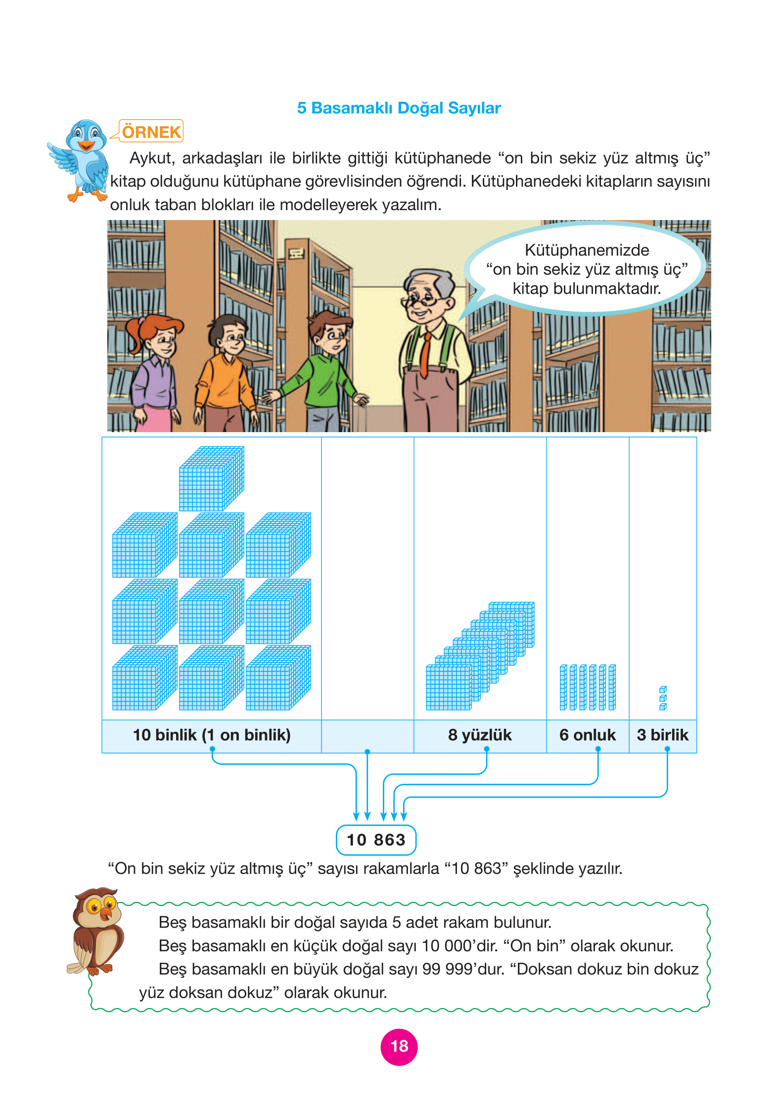 4. Sınıf Pasifik Yayınları Matematik Ders Kitabı Sayfa 18 Cevapları